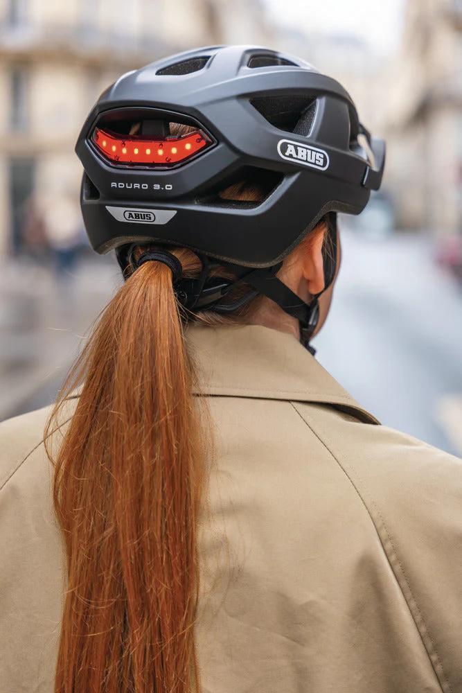 ABUS Aduro 3.0 LED Helm Urban race schwarz - Image 5