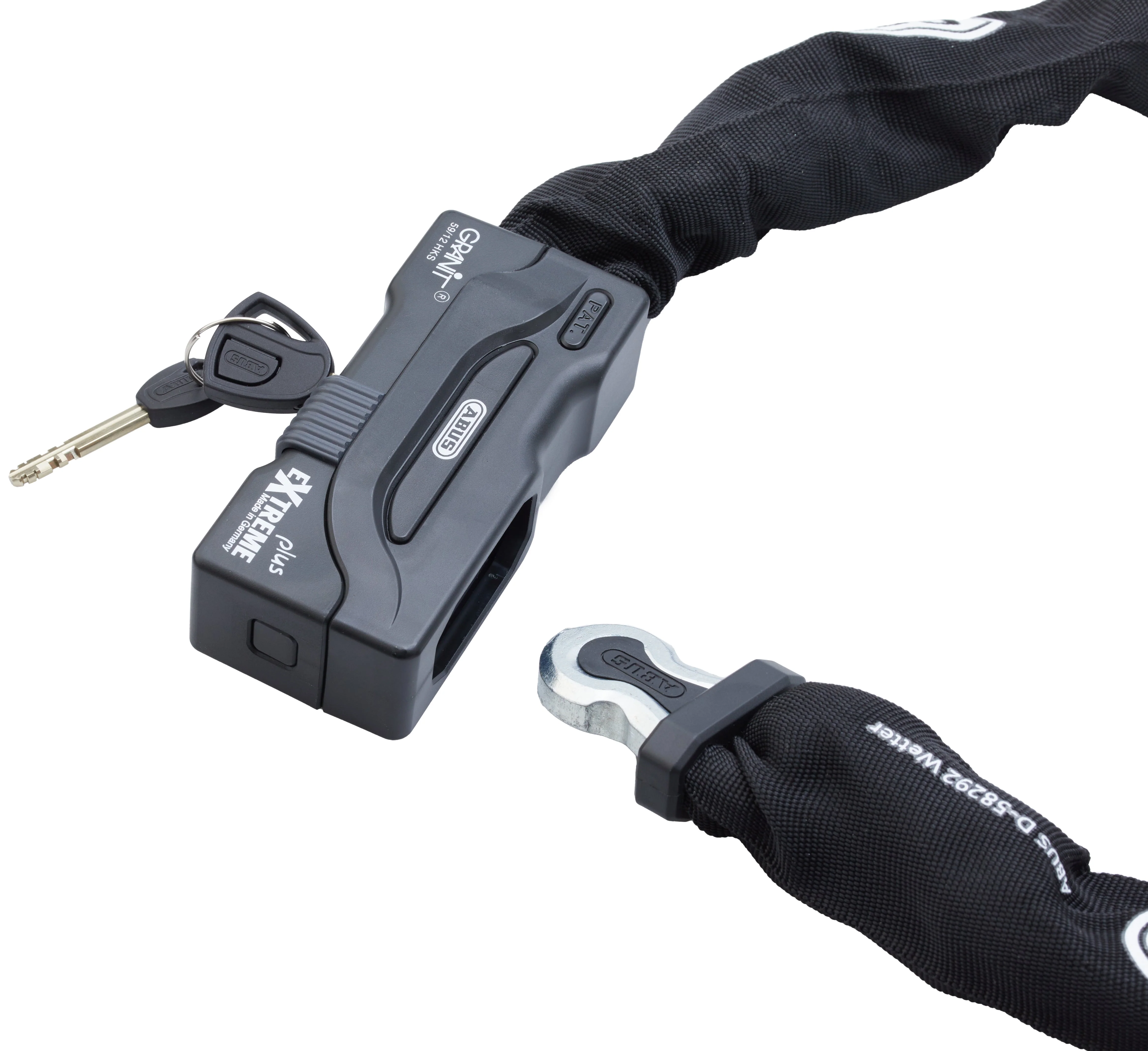 ABUS Extreme-Chain-Plus 59/12HKS110 Kettenschloss schwarz - Image 3