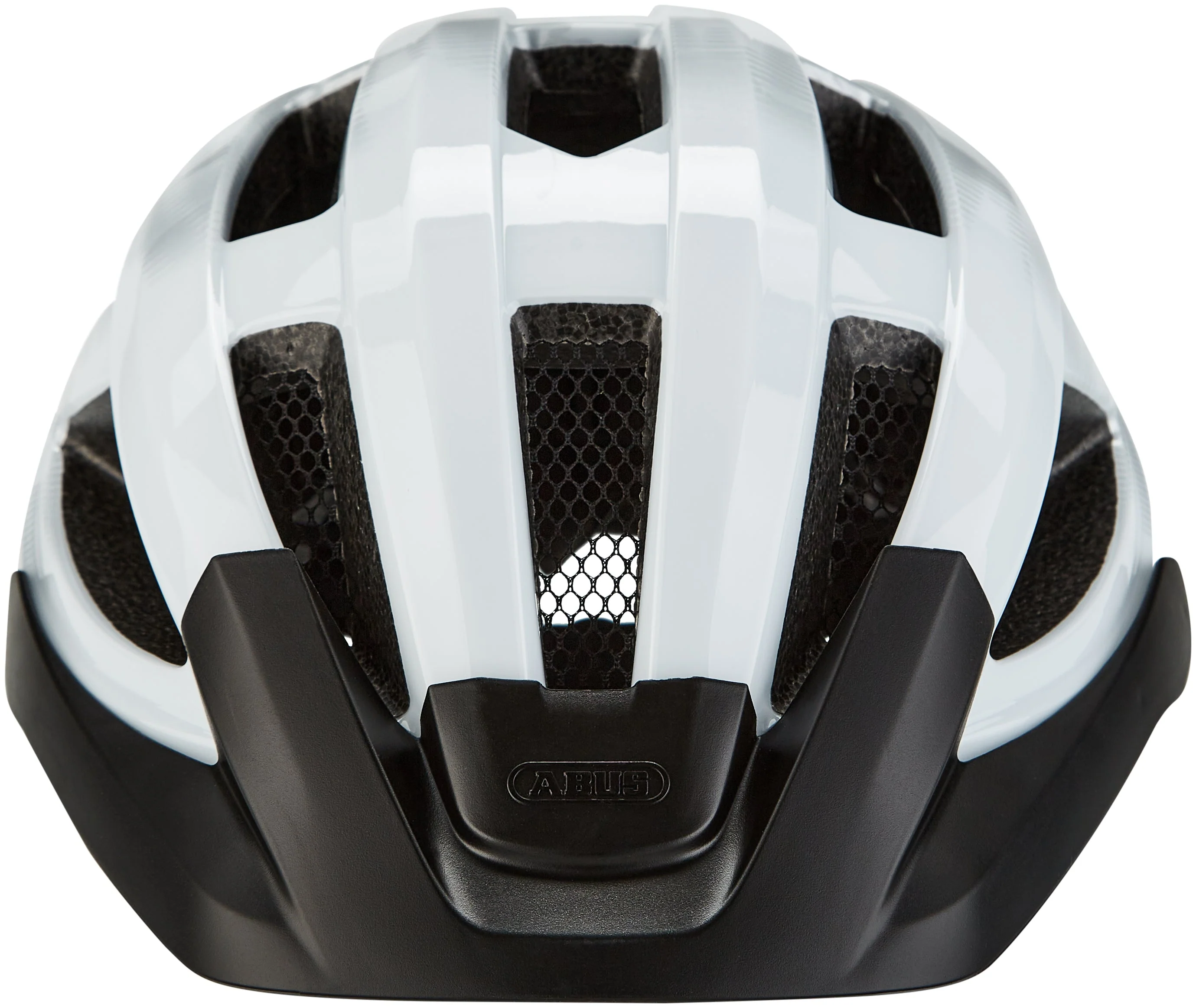 ABUS Macator Helm Road weiß silver - Image 2