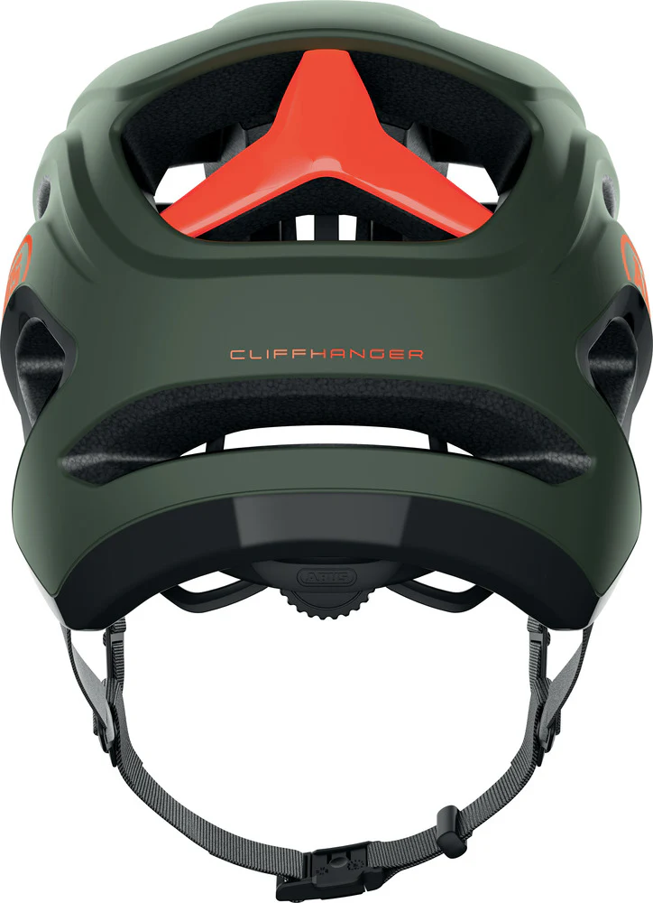 Abus Mountainbike Helm CliffHanger pine green - Image 3