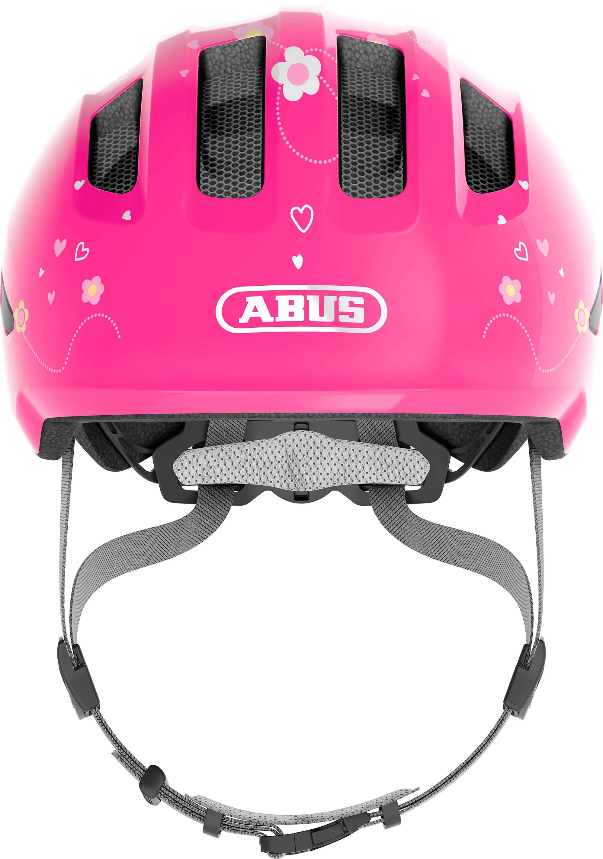 ABUS Smiley 3.0 Helm Kids pink butterfly - Image 2