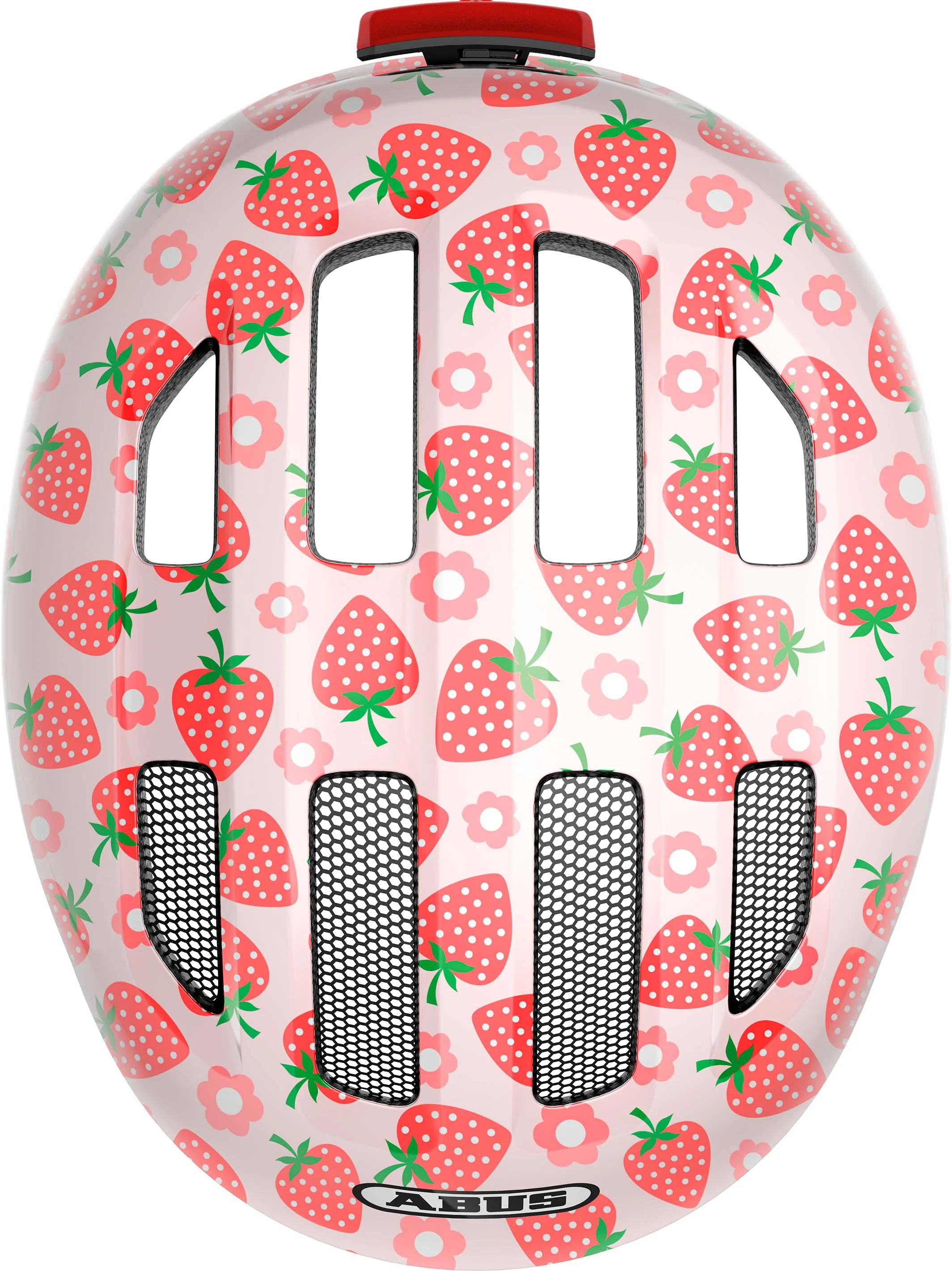 ABUS Smiley 3.0 LED Helm Kids rose strawberry - Image 4