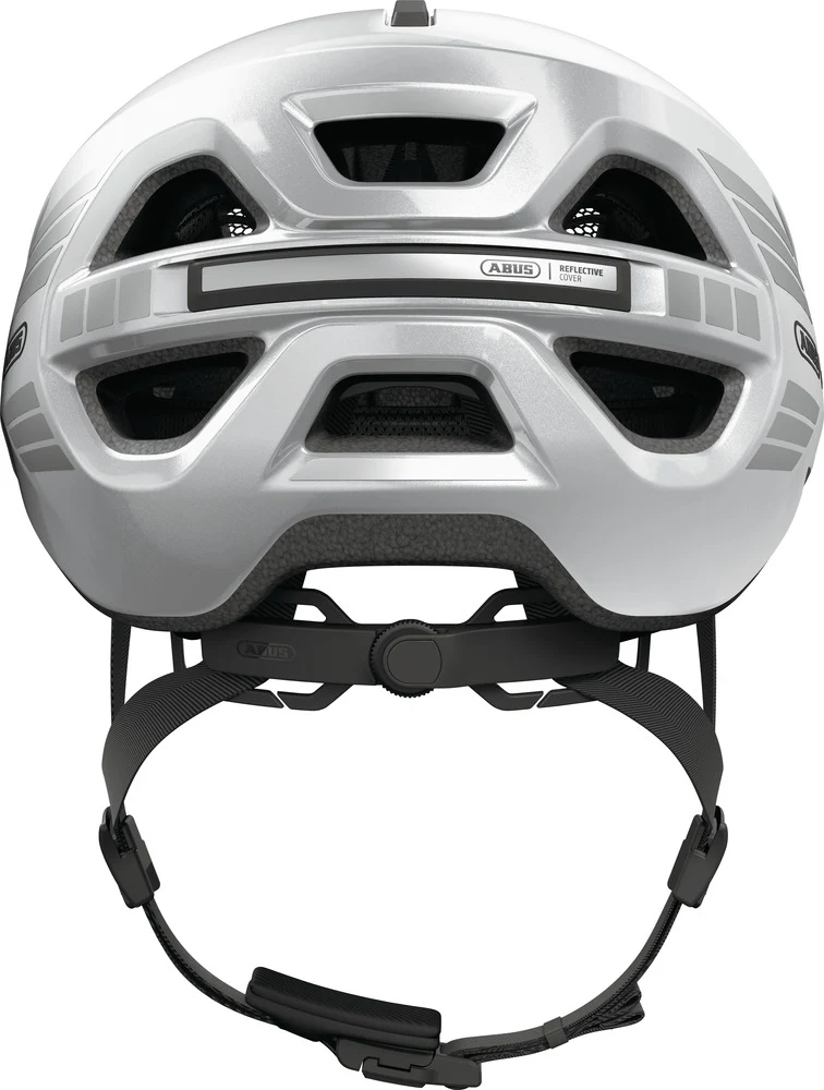 Abus URBAN-I 4.0 LR Urban Helm signal silver - Image 5