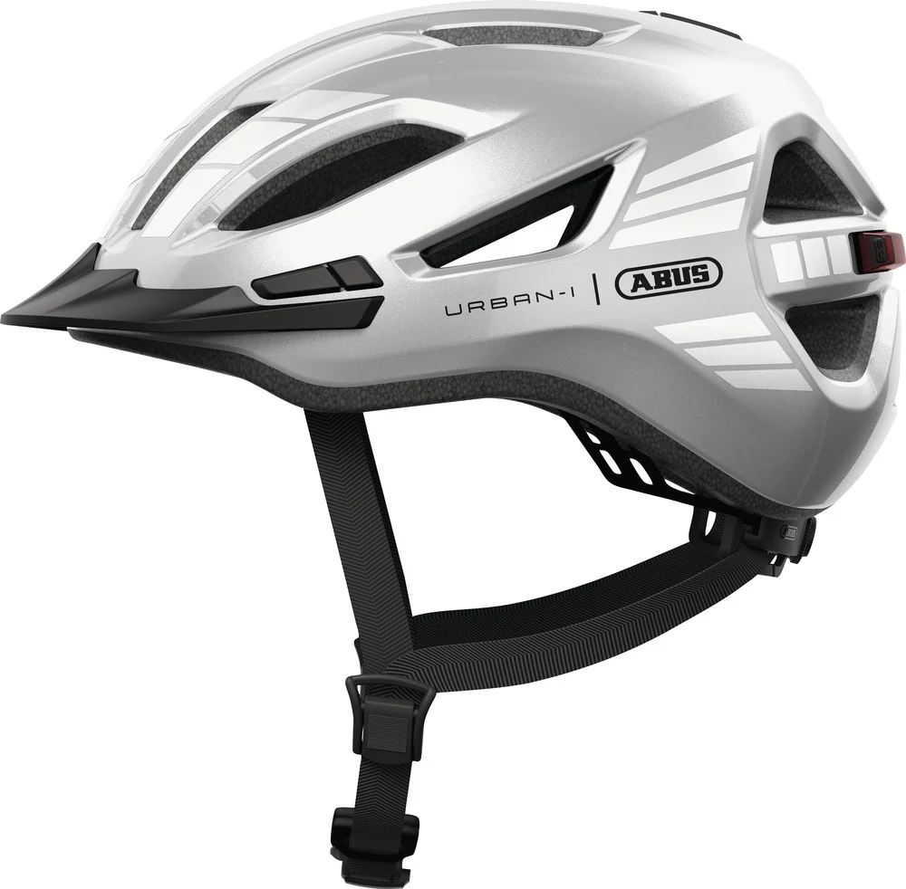 Abus URBAN-I 4.0 Urban Helm signal silver - Image 3