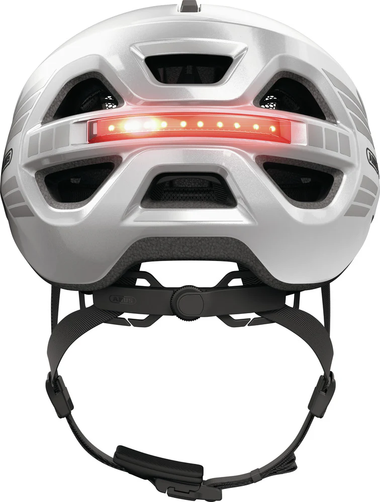 Abus URBAN-I 4.0 Urban Helm signal silver - Image 5