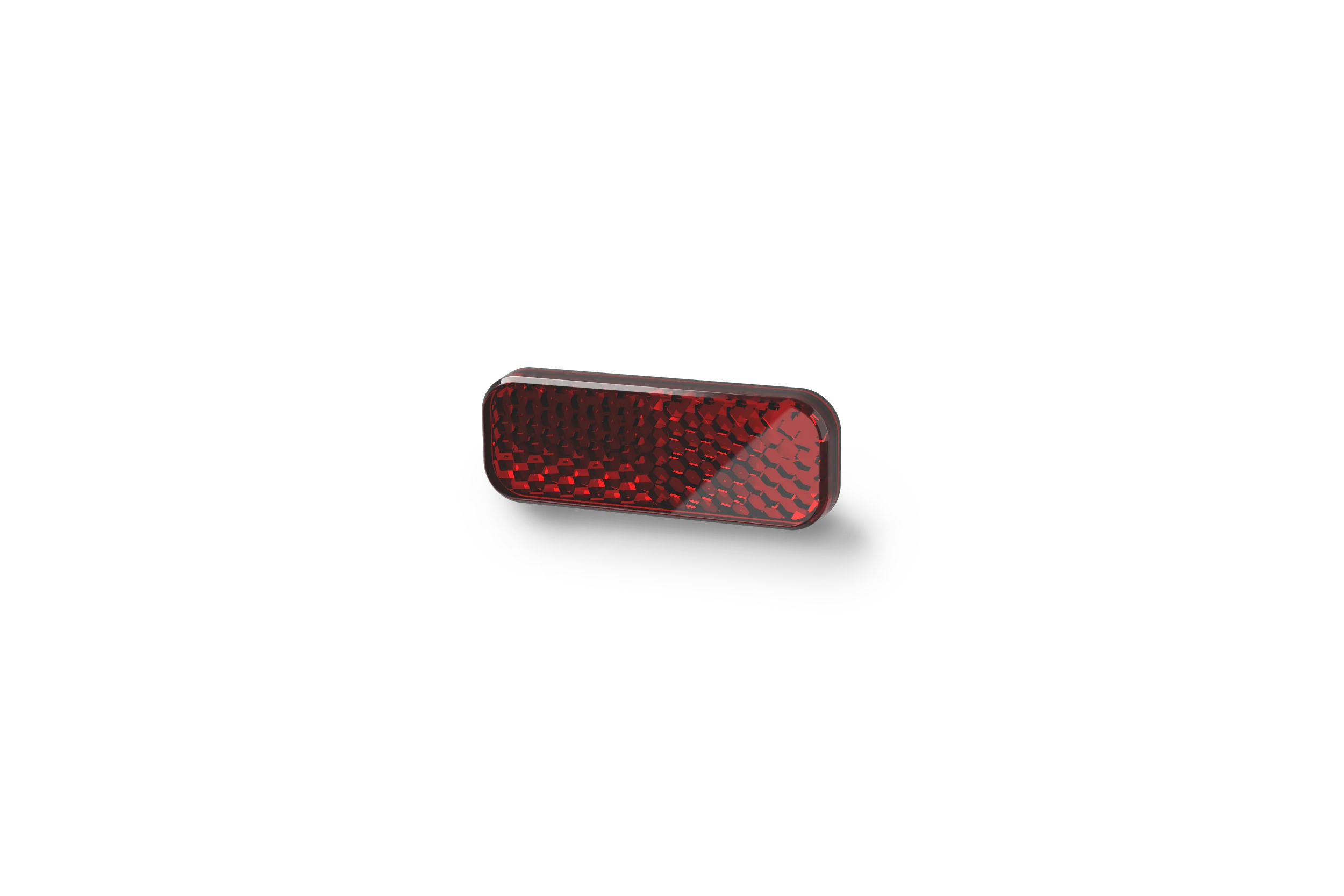 ACID Sattelstützen Rückstrahler red