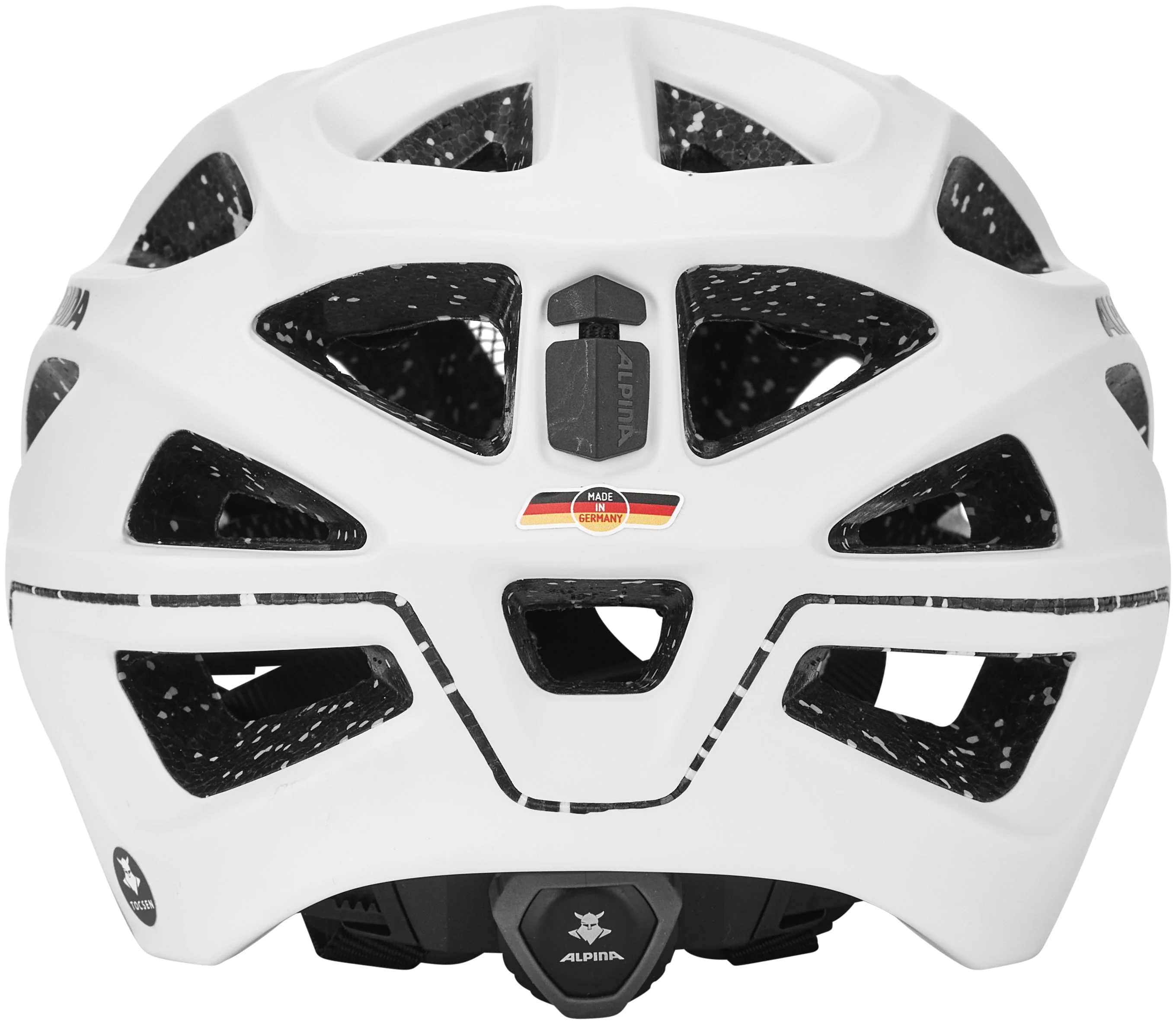 Alpina Mythos Tocsen Helm weiß - Image 5