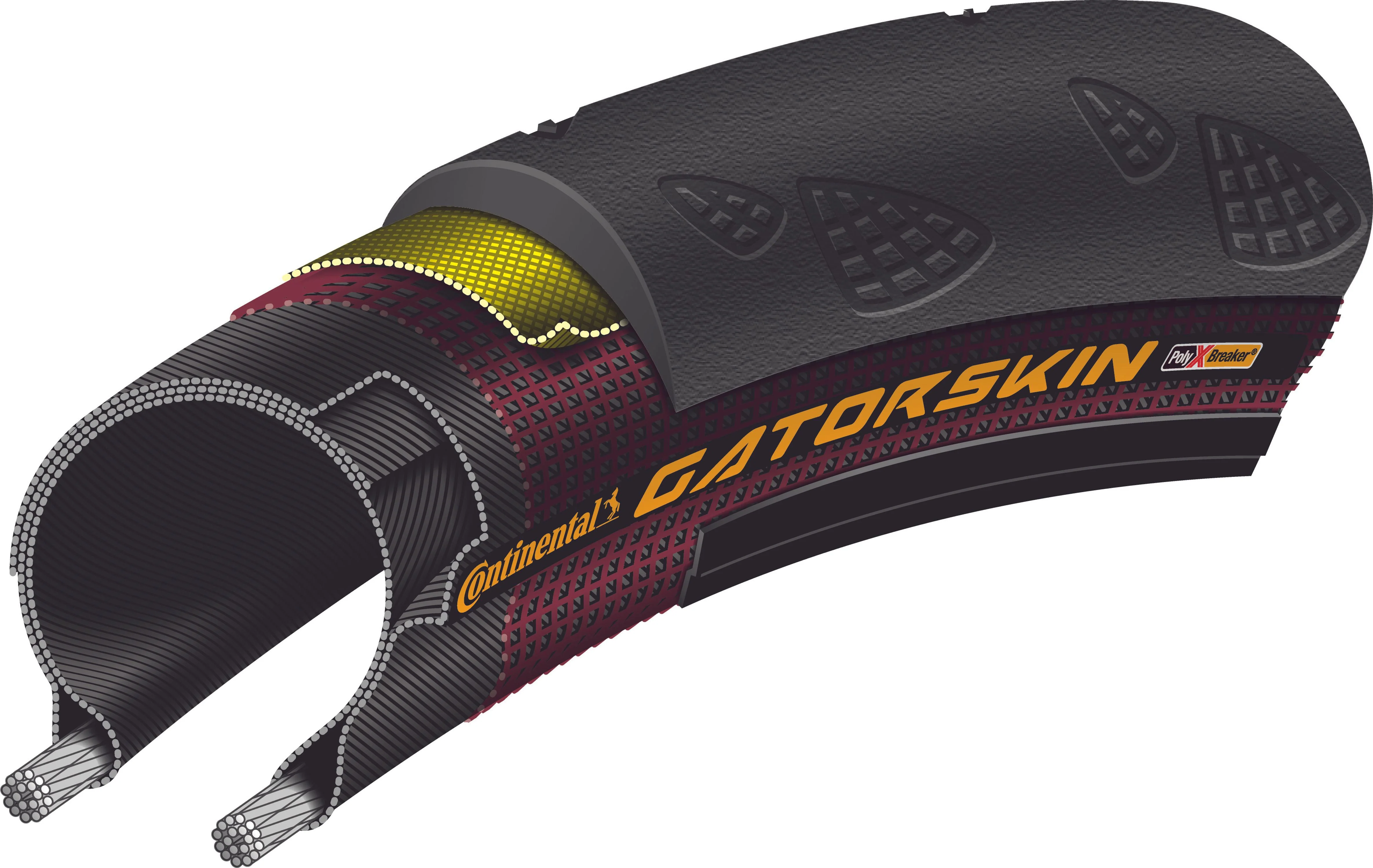 Continental GatorSkin Drahtreifen PolyX Breaker 28" - Image 3