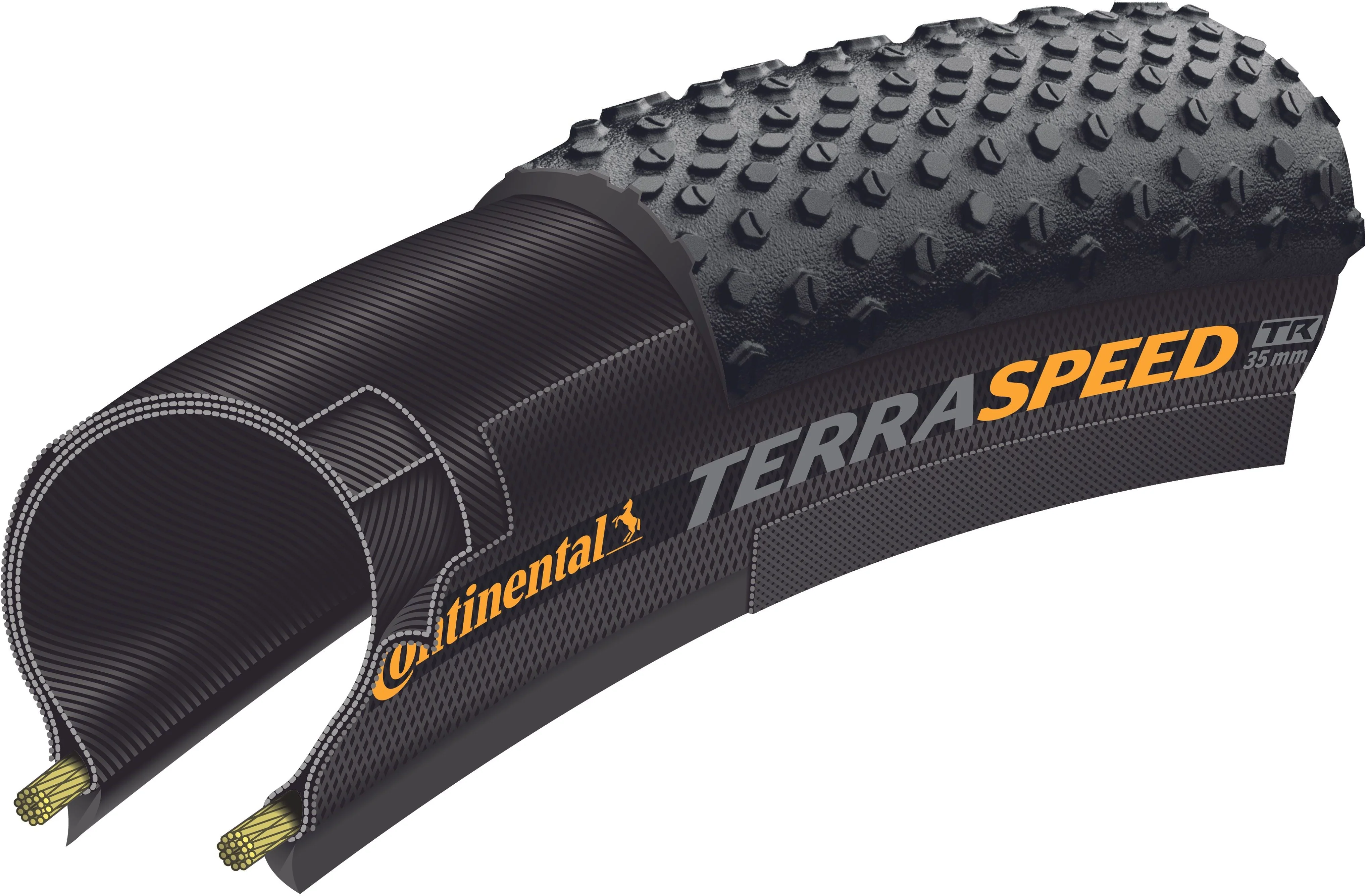 Continental Terra Speed ProTection Folding Tyre 27.5x1.35" TLR schwarz - Image 6