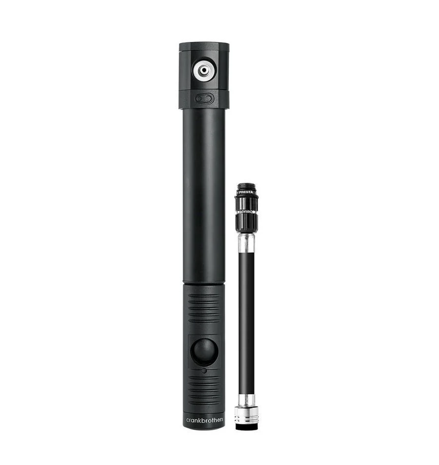 Crankbrothers Klic HV Handpumpe inkl. Rahmenhalter  Midnight Editionblack
