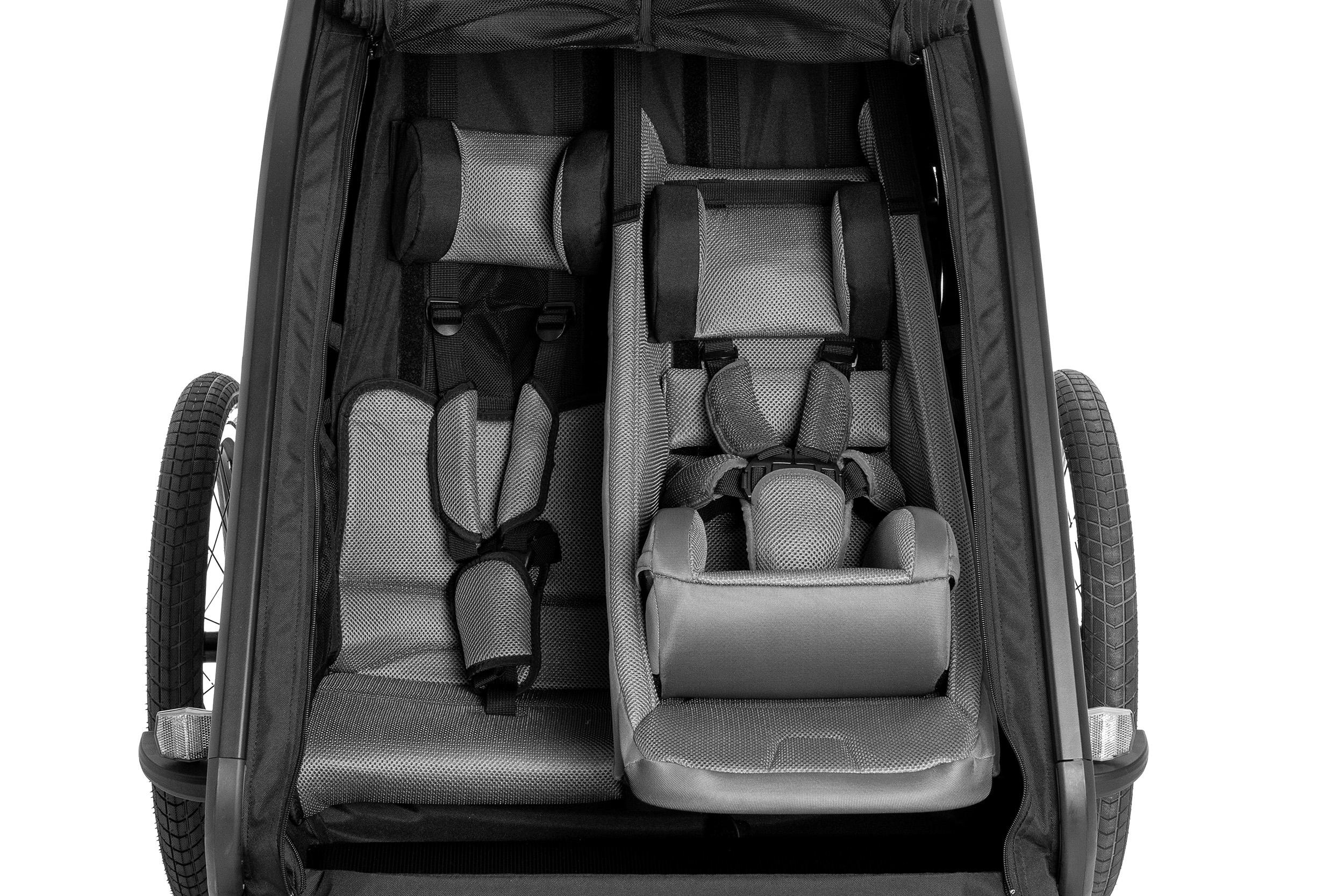 CUBE Babyschale für Kinder Fahrradanhänger Double CMPT - Image 2