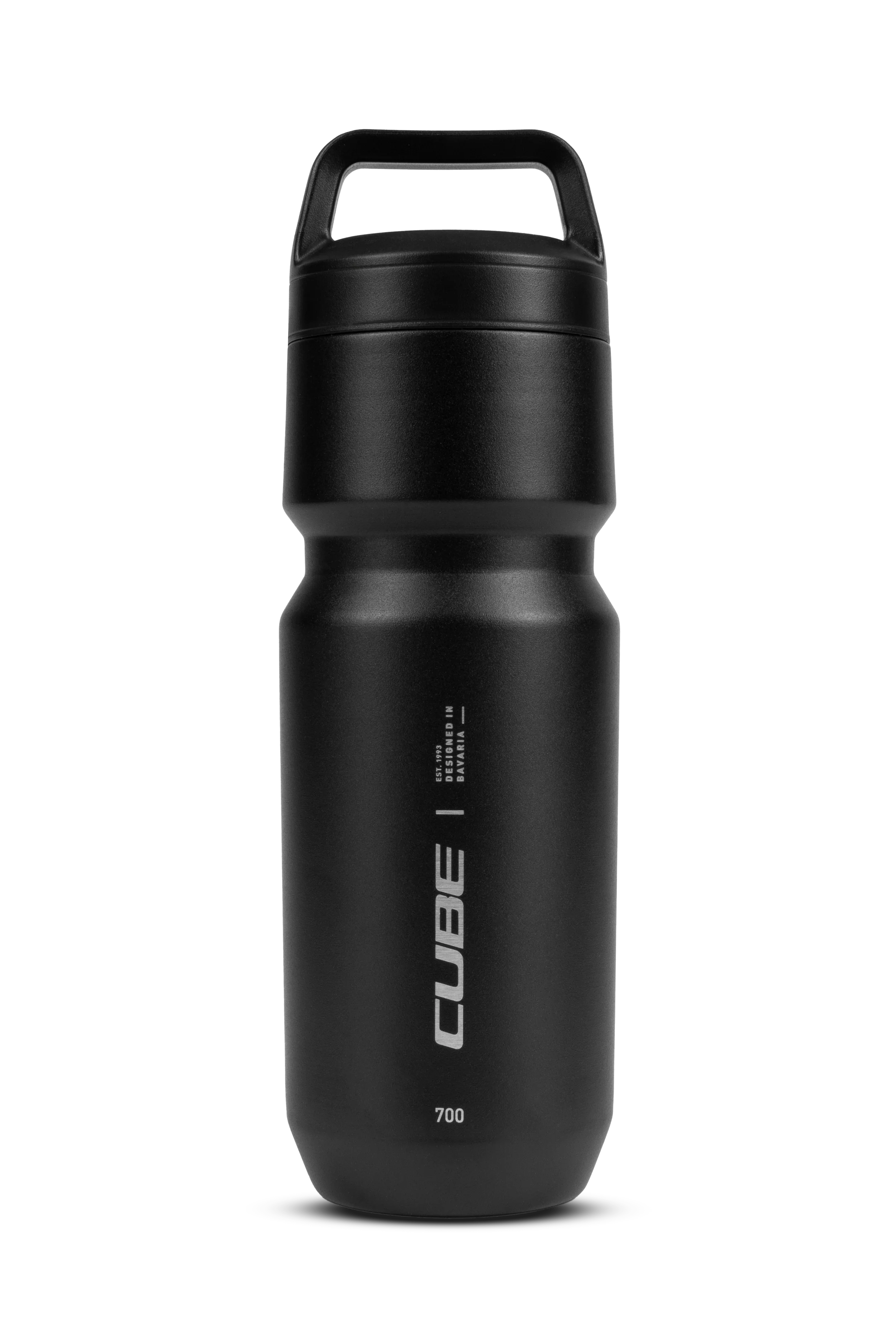 Cube Edelstahlflasche Arc 700 black