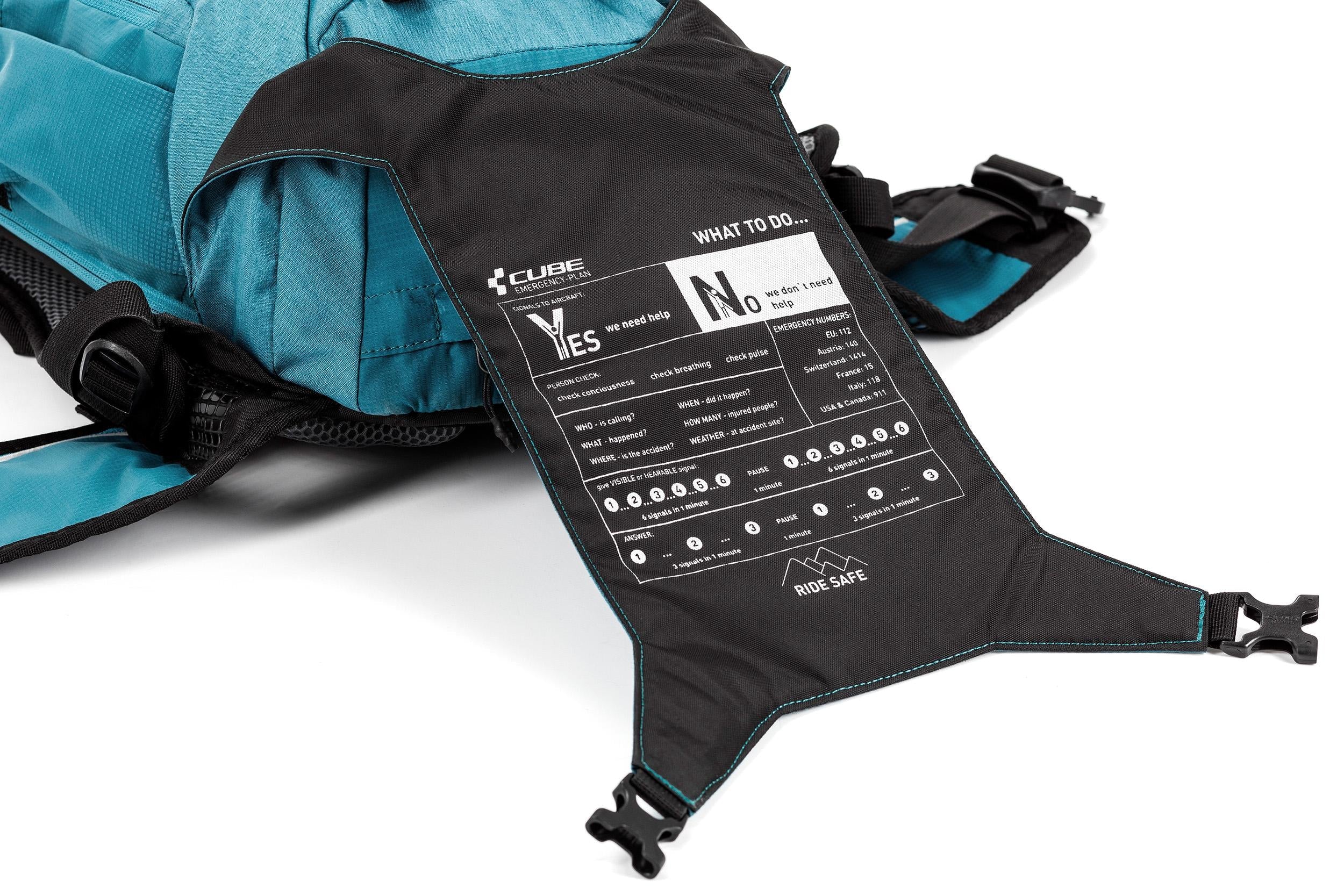 Cube Edge Trail Rucksack 16l blau - Image 2