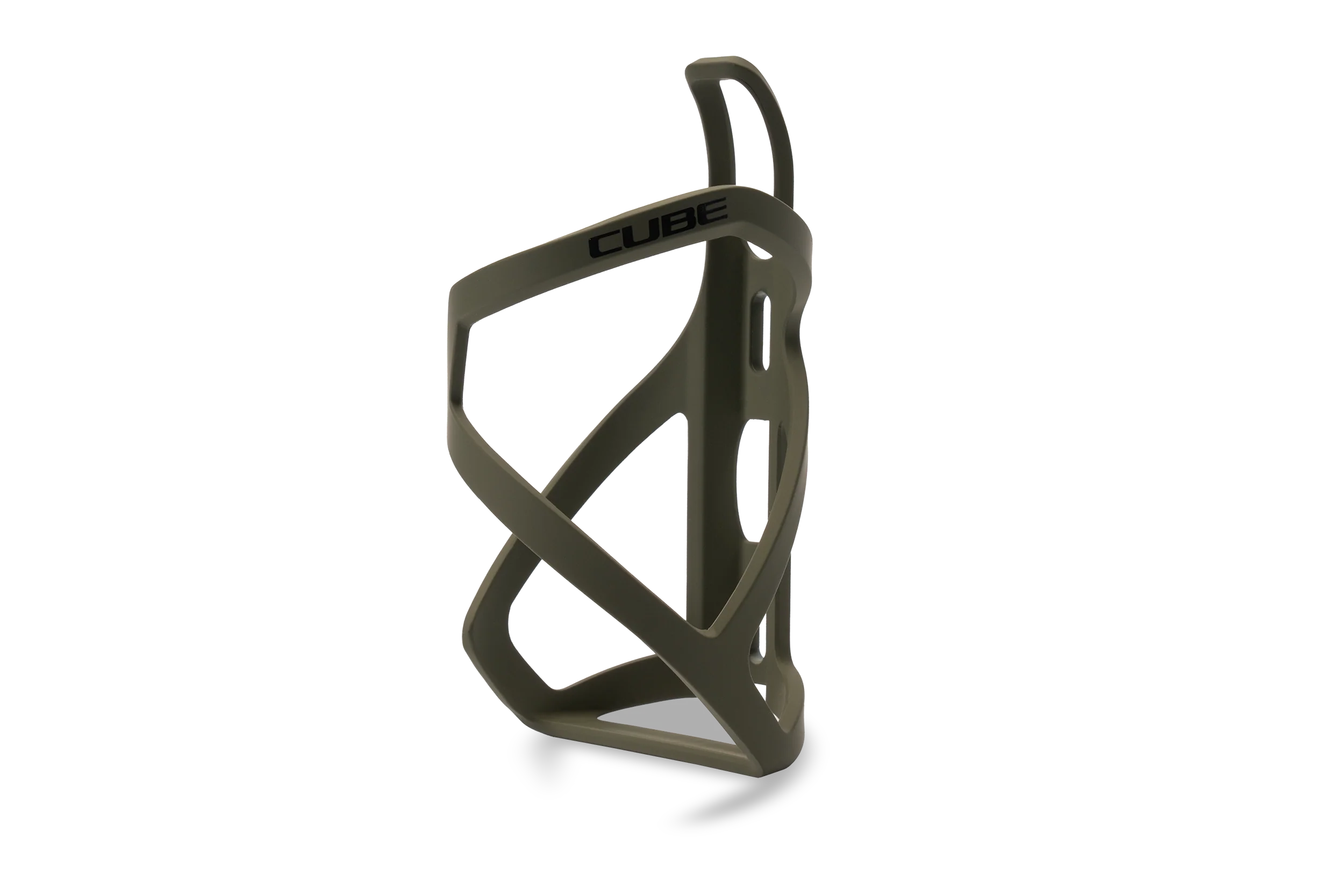 Cube Flaschenhalter HPP Left-Hand Sidecage matt dustyolive´n´glossy black