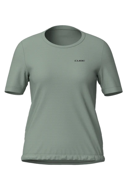 Cube GRAVEL WS Trikot kurzarm green