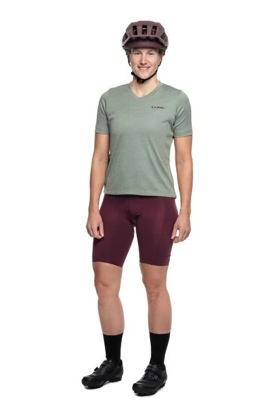 Cube GRAVEL WS Trikot kurzarm green - Image 3