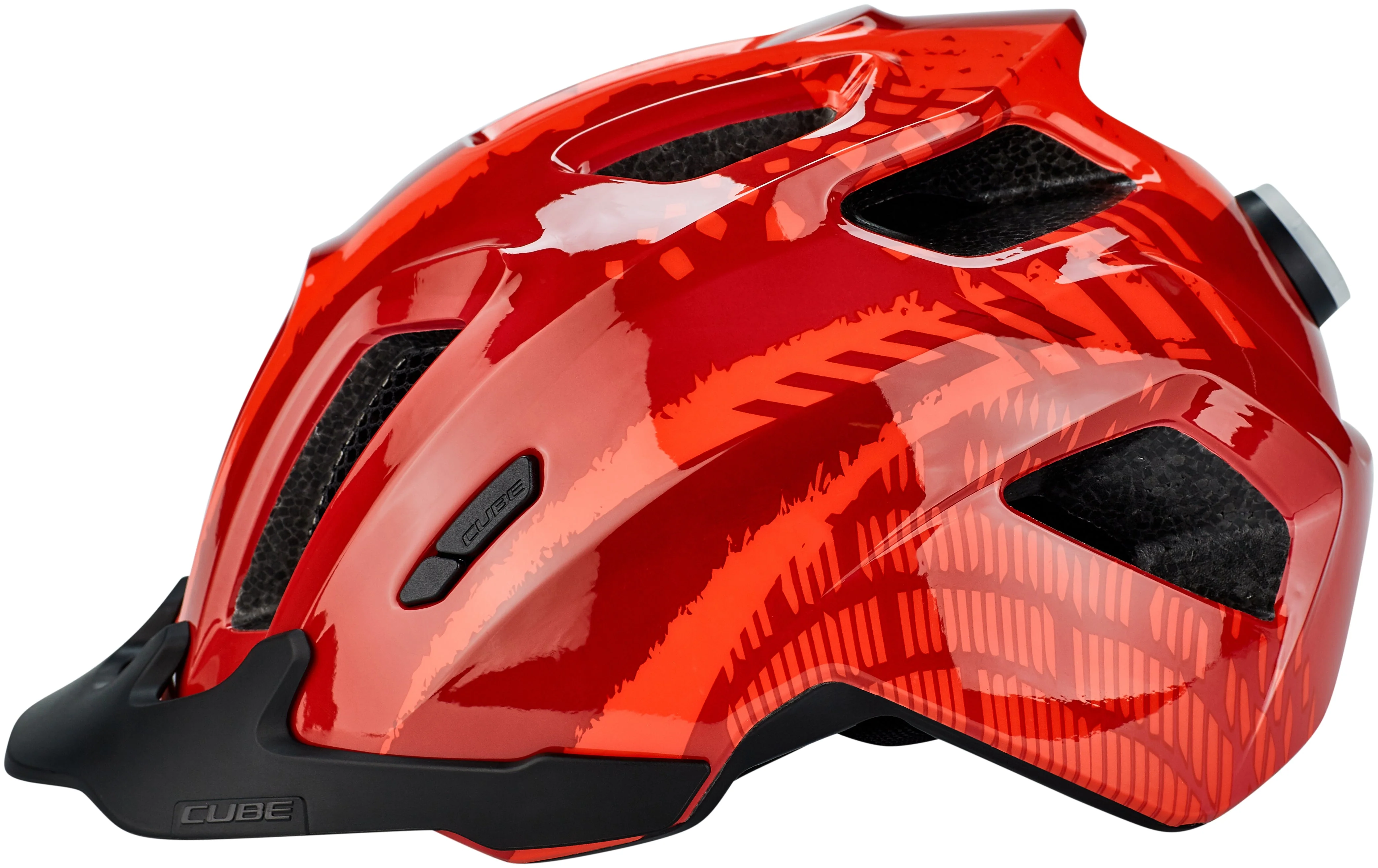 CUBE Helm ANT Kinder red splash - Image 3
