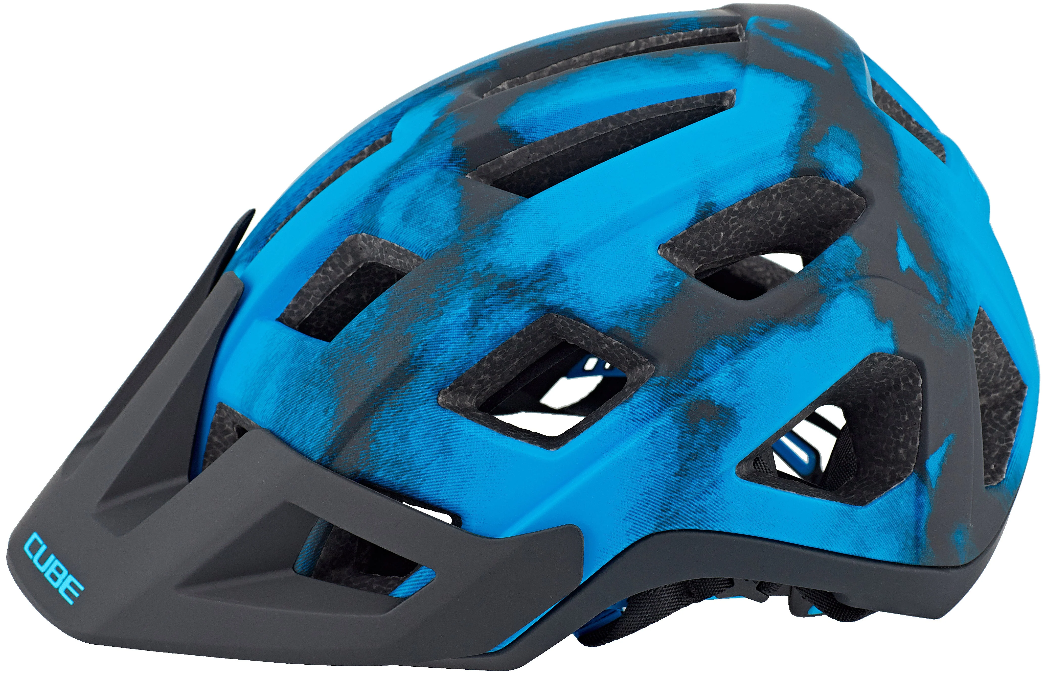 CUBE BADGER MTB-Helm blue - Image 3
