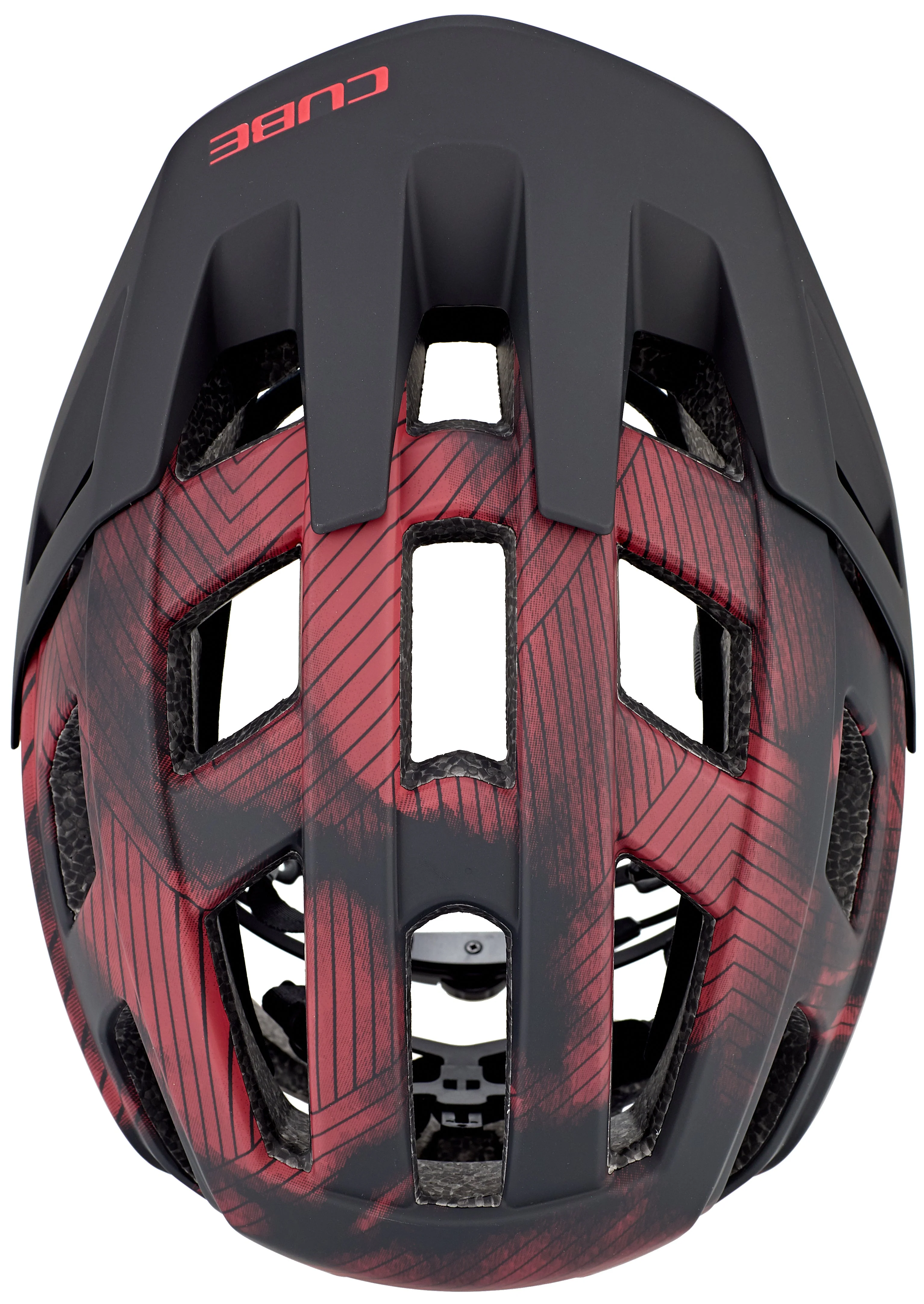 CUBE BADGER MTB-Helm red - Image 6