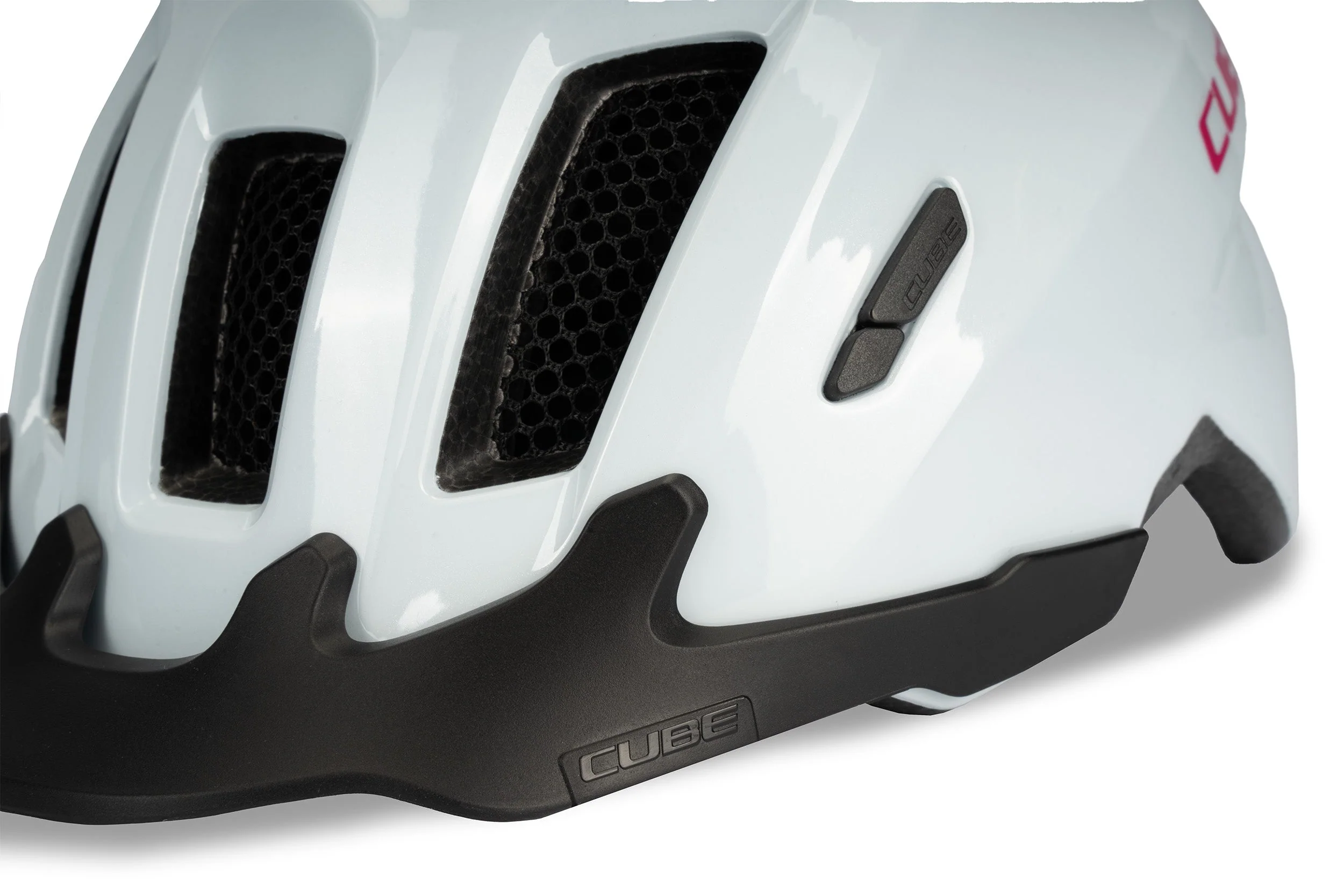 Cube Helm FINK flashwhite'n'pink - Image 3