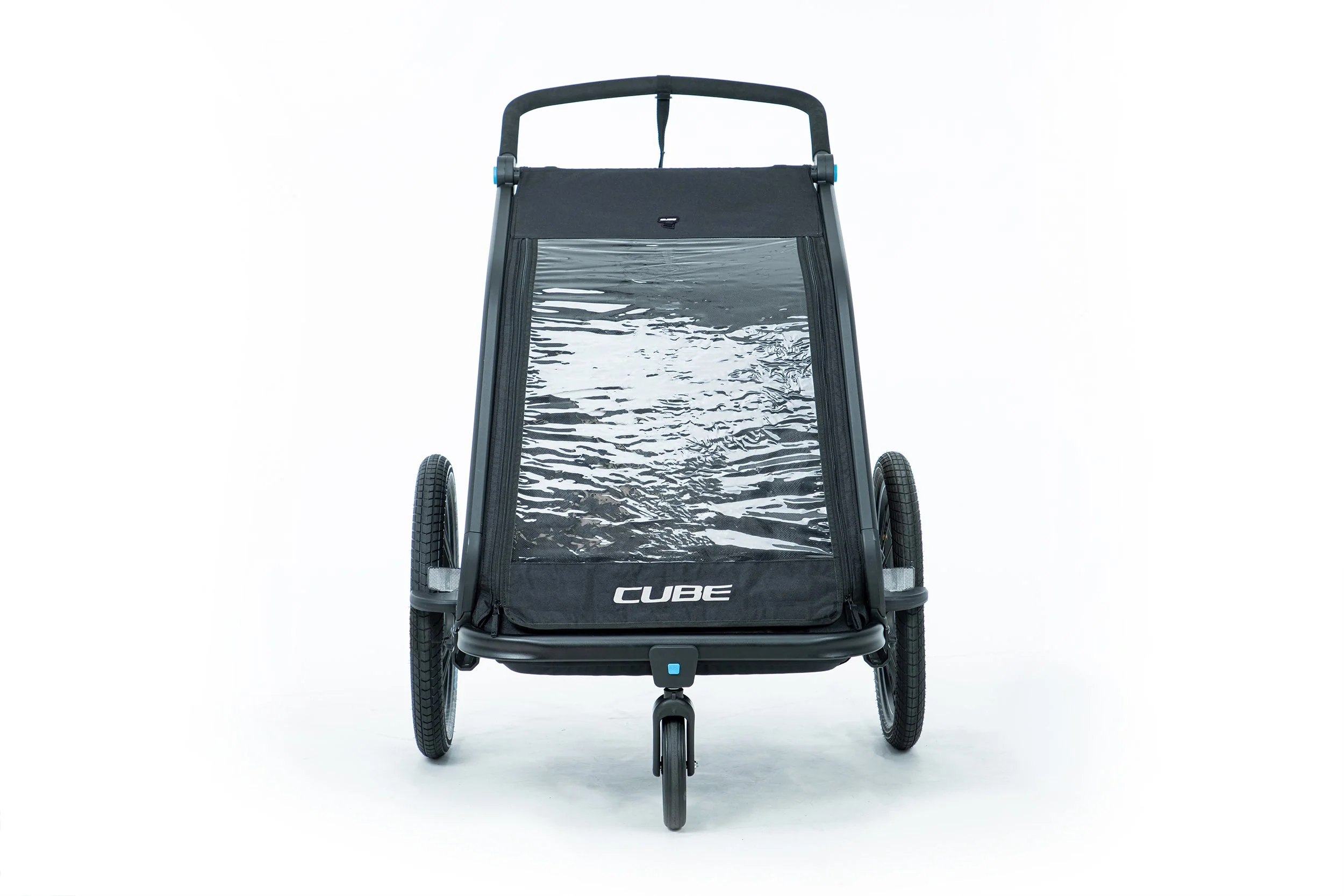 CUBE Kinder Fahrradanhänger Double CMPT - Image 2