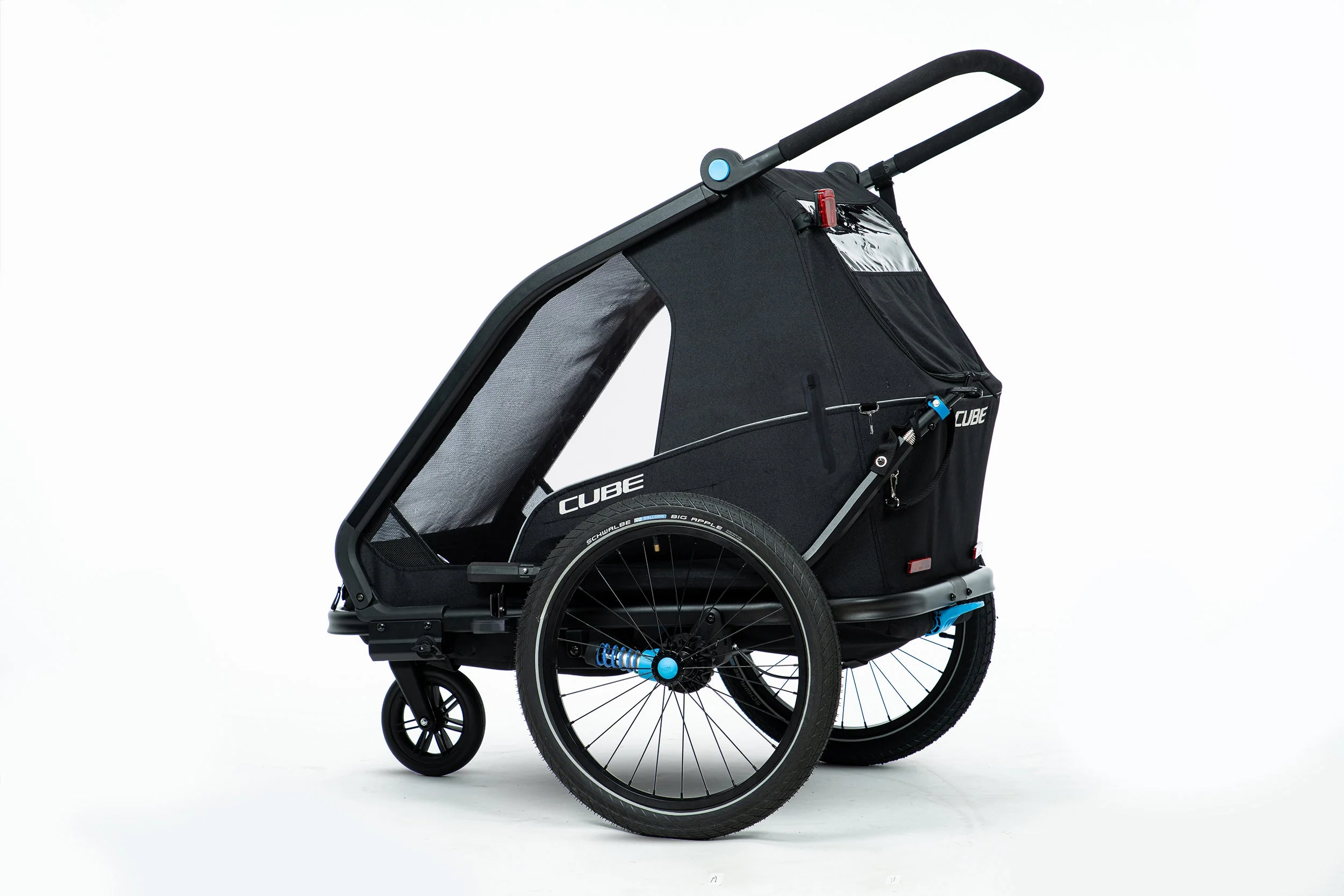 CUBE Kinder Fahrradanhänger Double CMPT - Image 9