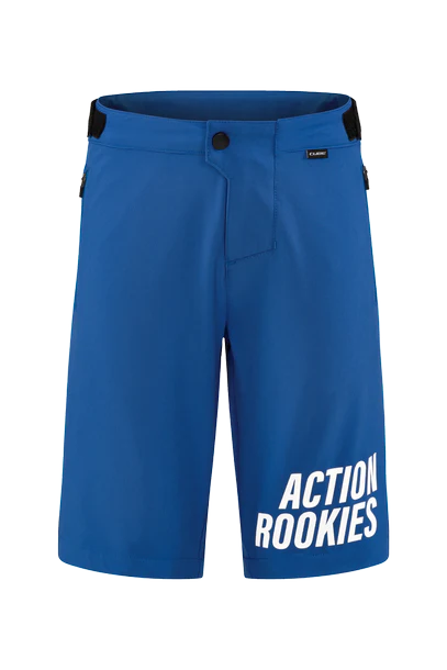 Cube MTB Baggy Short ROOKIE X Actionteam blue