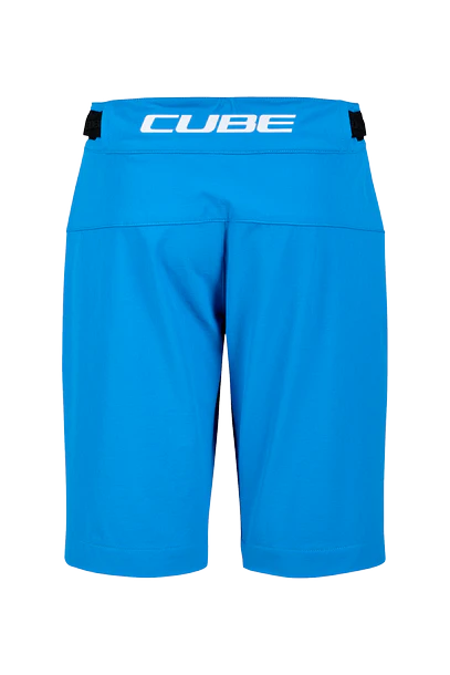 Cube MTB Baggy Short ROOKIE X Actionteam blue - Image 2
