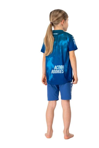 Cube MTB Baggy Short ROOKIE X Actionteam blue - Image 3