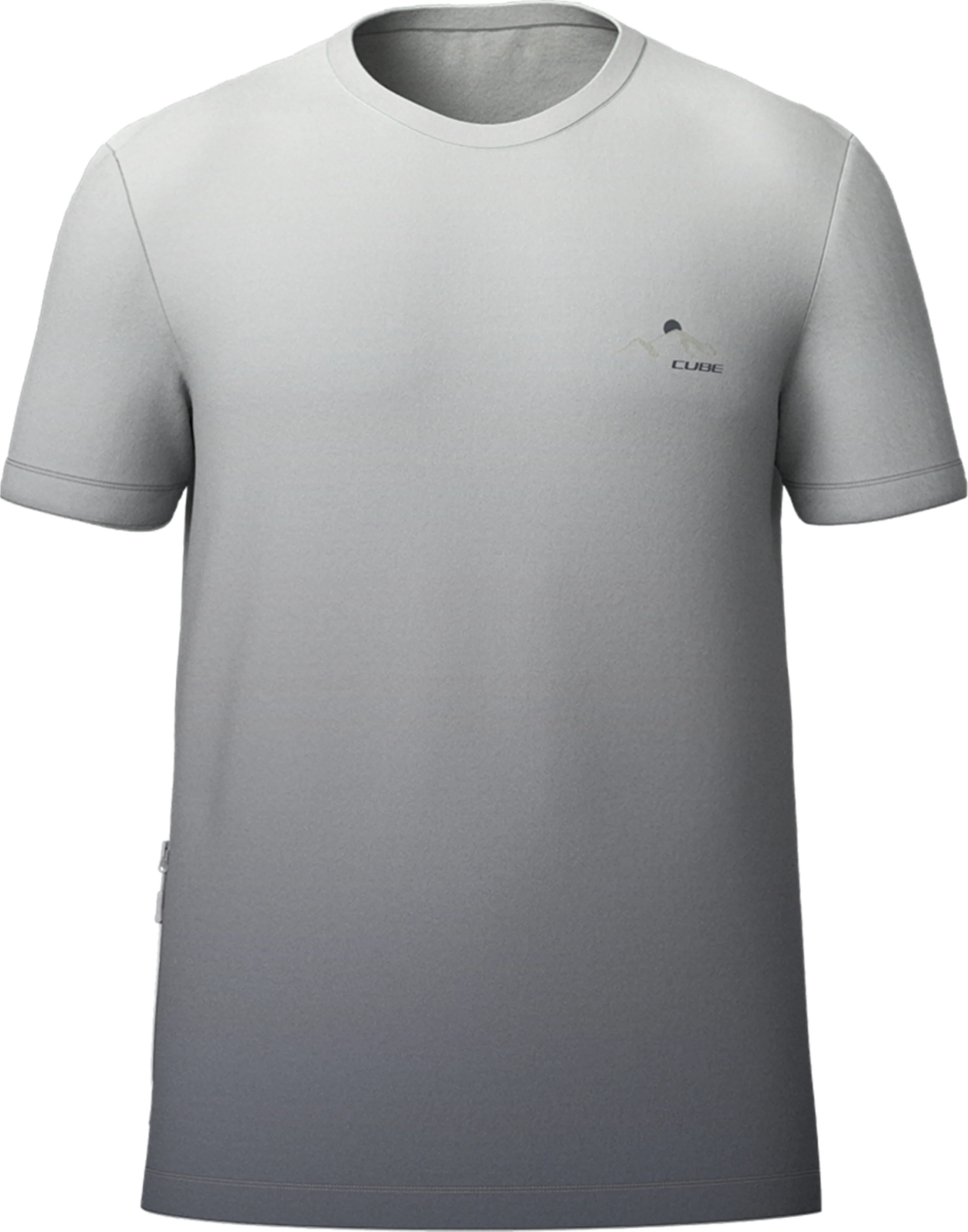 Cube MTB Rundhalstrikot Soft Touch kurzarm grey