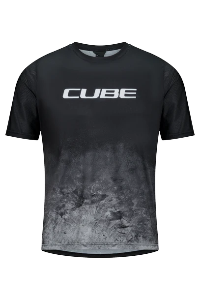 Cube MTB Trikot Moonstone kurzarm black´n´grey