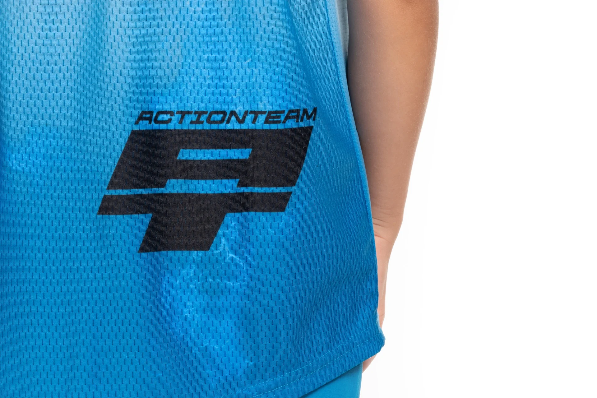 CUBE MTB Trikot ROOKIE X Actionteam kurzarm topas blue - Image 3