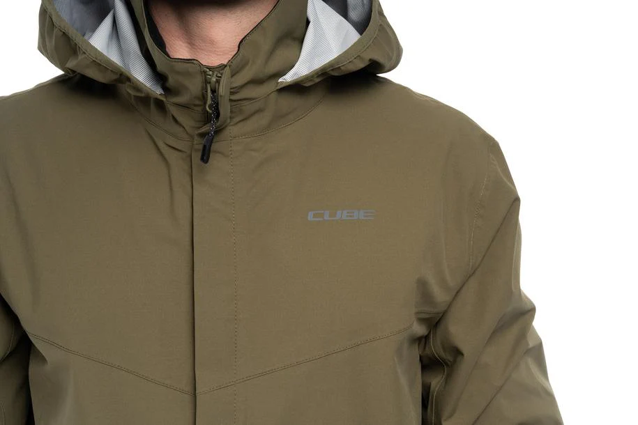 Cube Regenjacke CMPT olive - Image 8