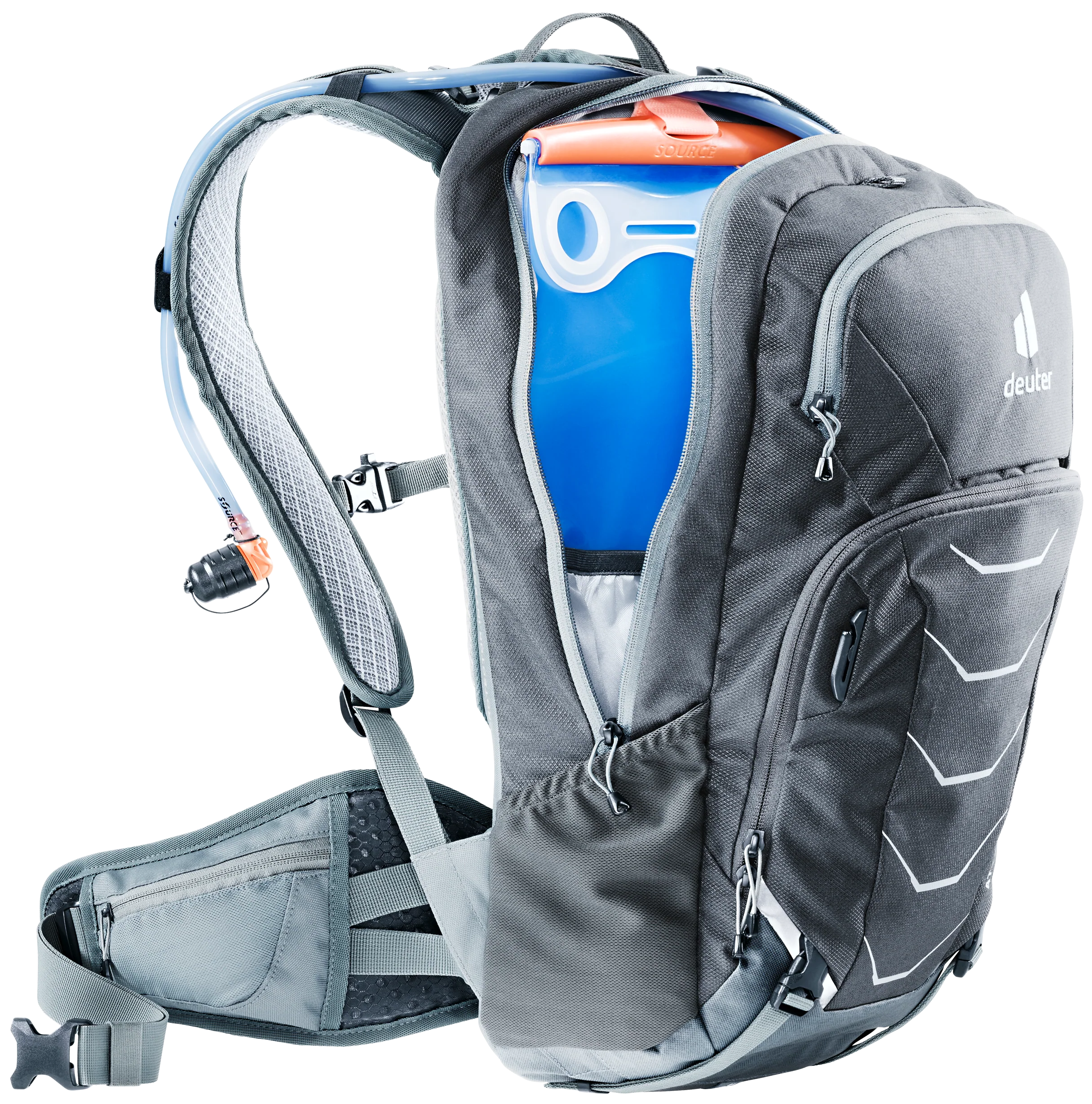 deuter Attack 16 Fahrradrucksack grau - Image 10