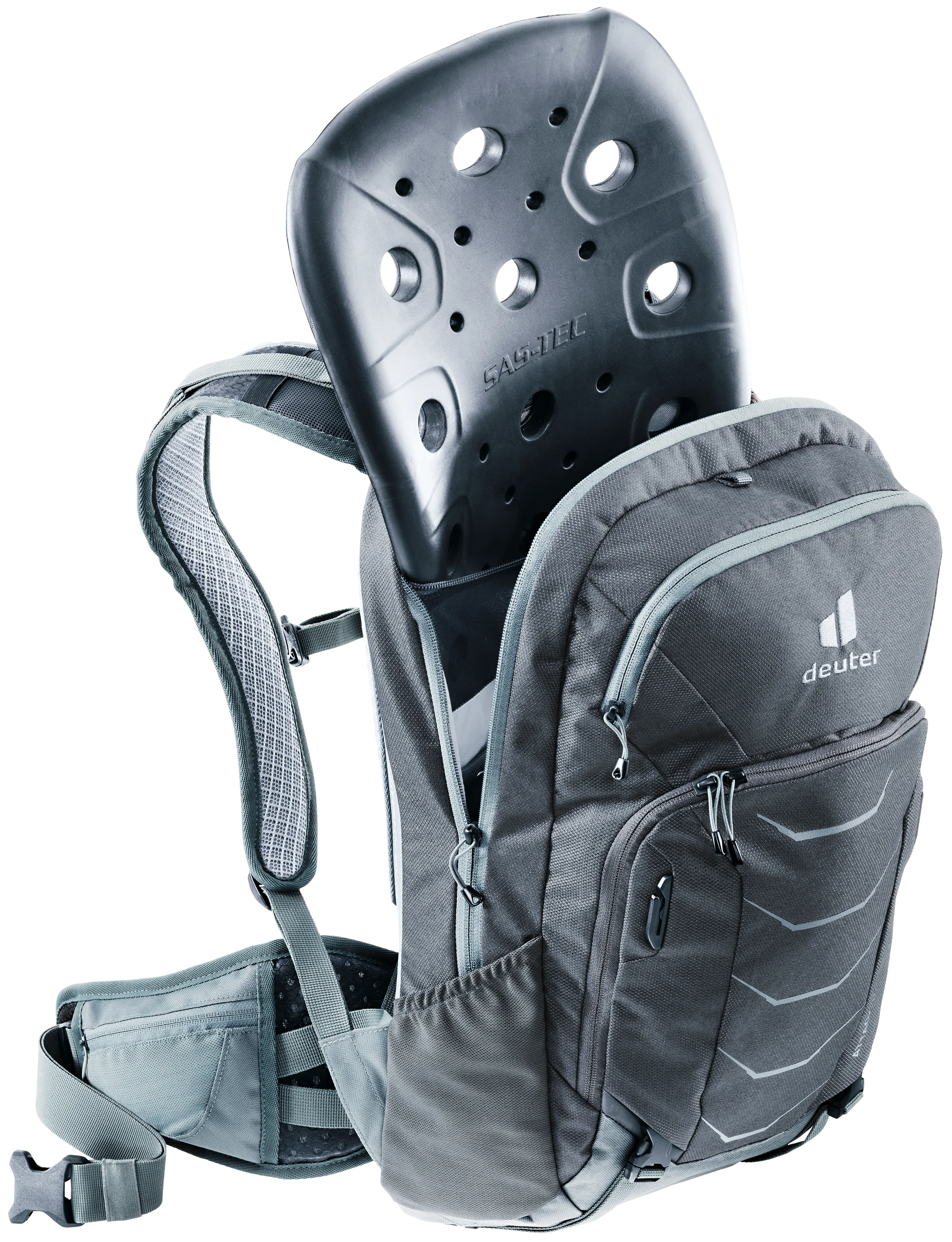 deuter Attack 16 Fahrradrucksack grau - Image 3