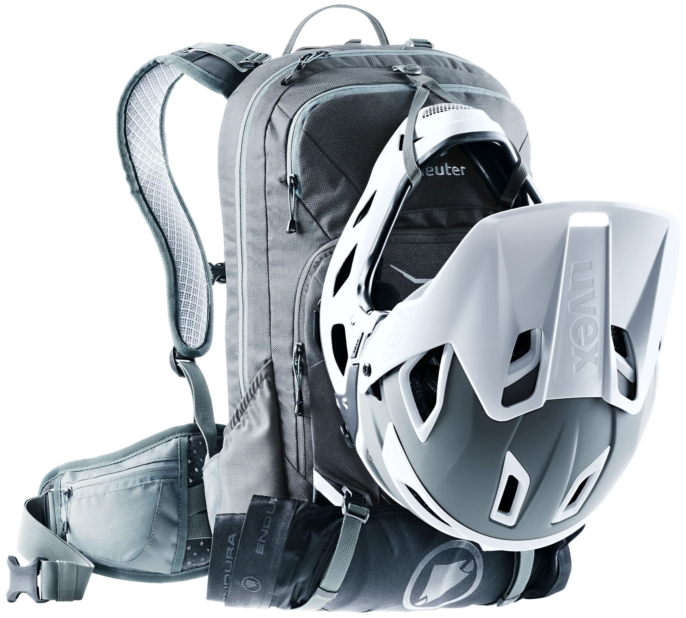deuter Attack 16 Fahrradrucksack grau - Image 6