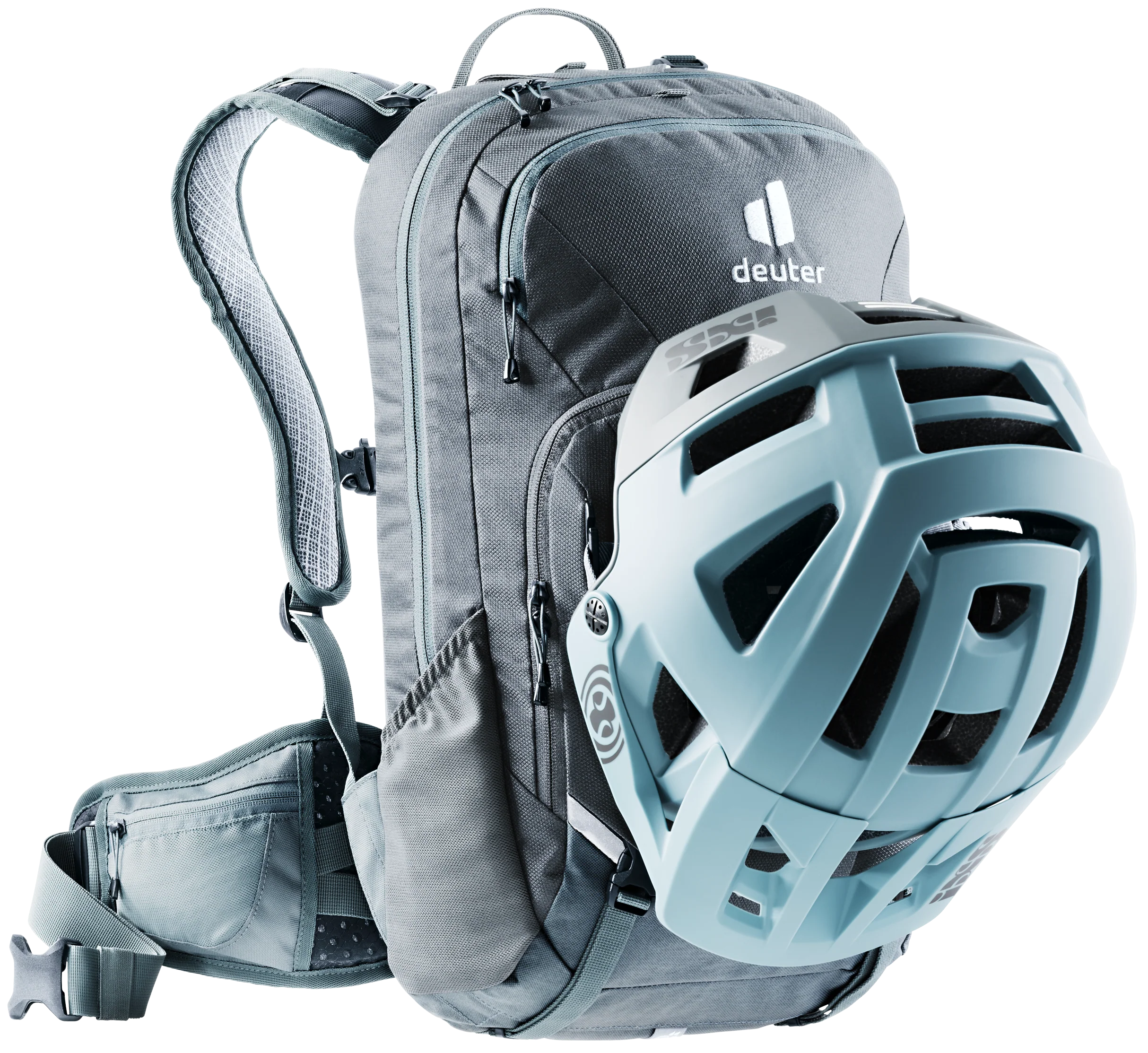 deuter Attack 16 Fahrradrucksack grau - Image 7