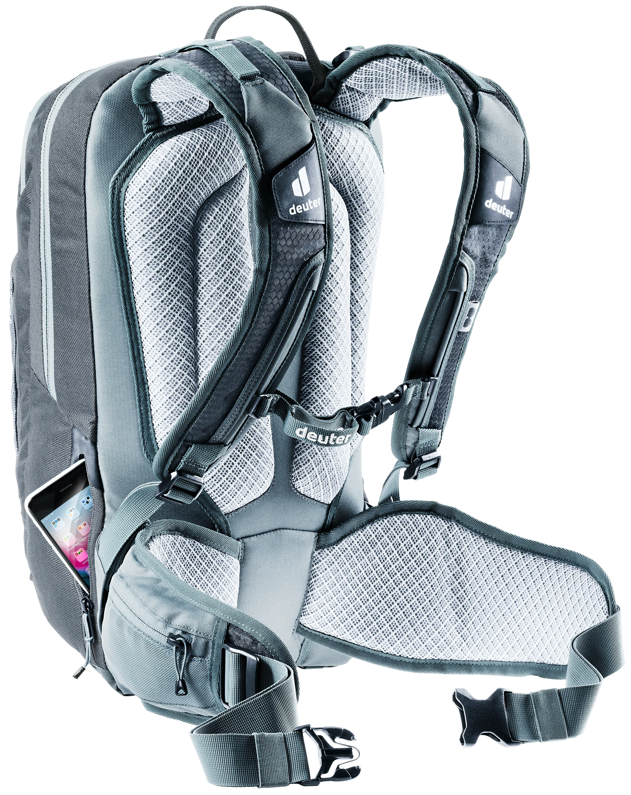 deuter Attack 16 Fahrradrucksack grau - Image 9