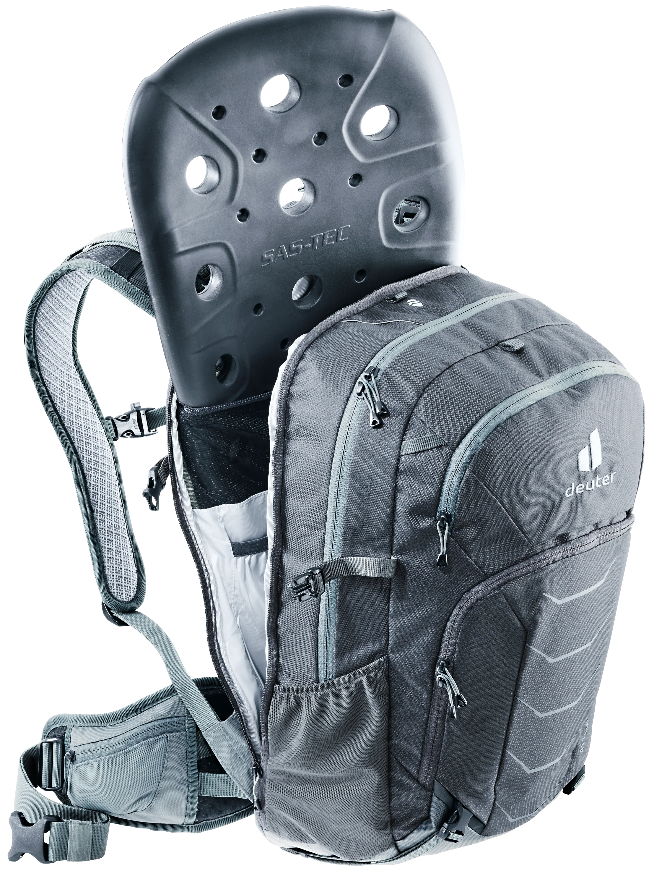 deuter Attack 20 Fahrradrucksack grau - Image 3
