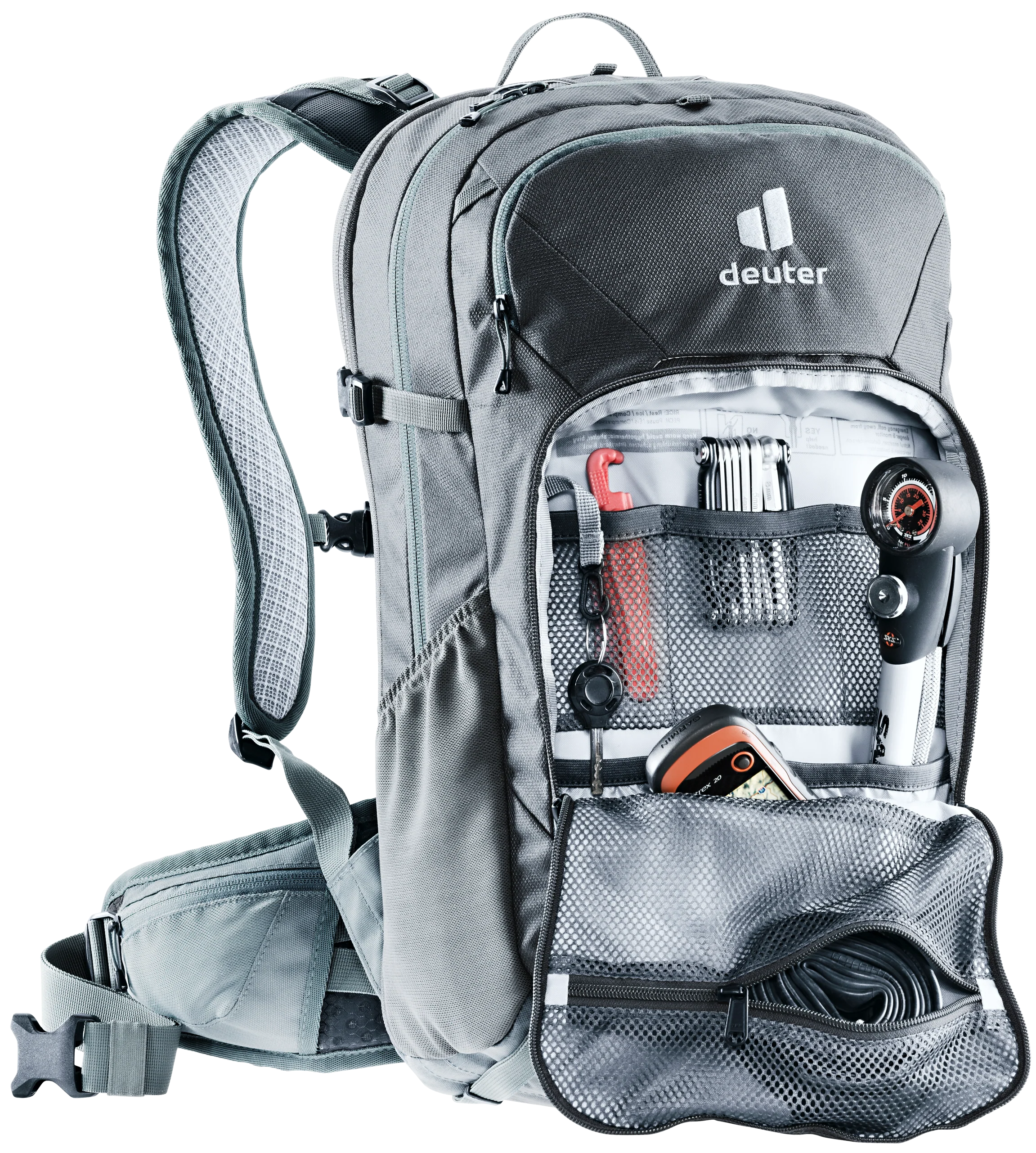 deuter Attack 20 Fahrradrucksack grau - Image 4