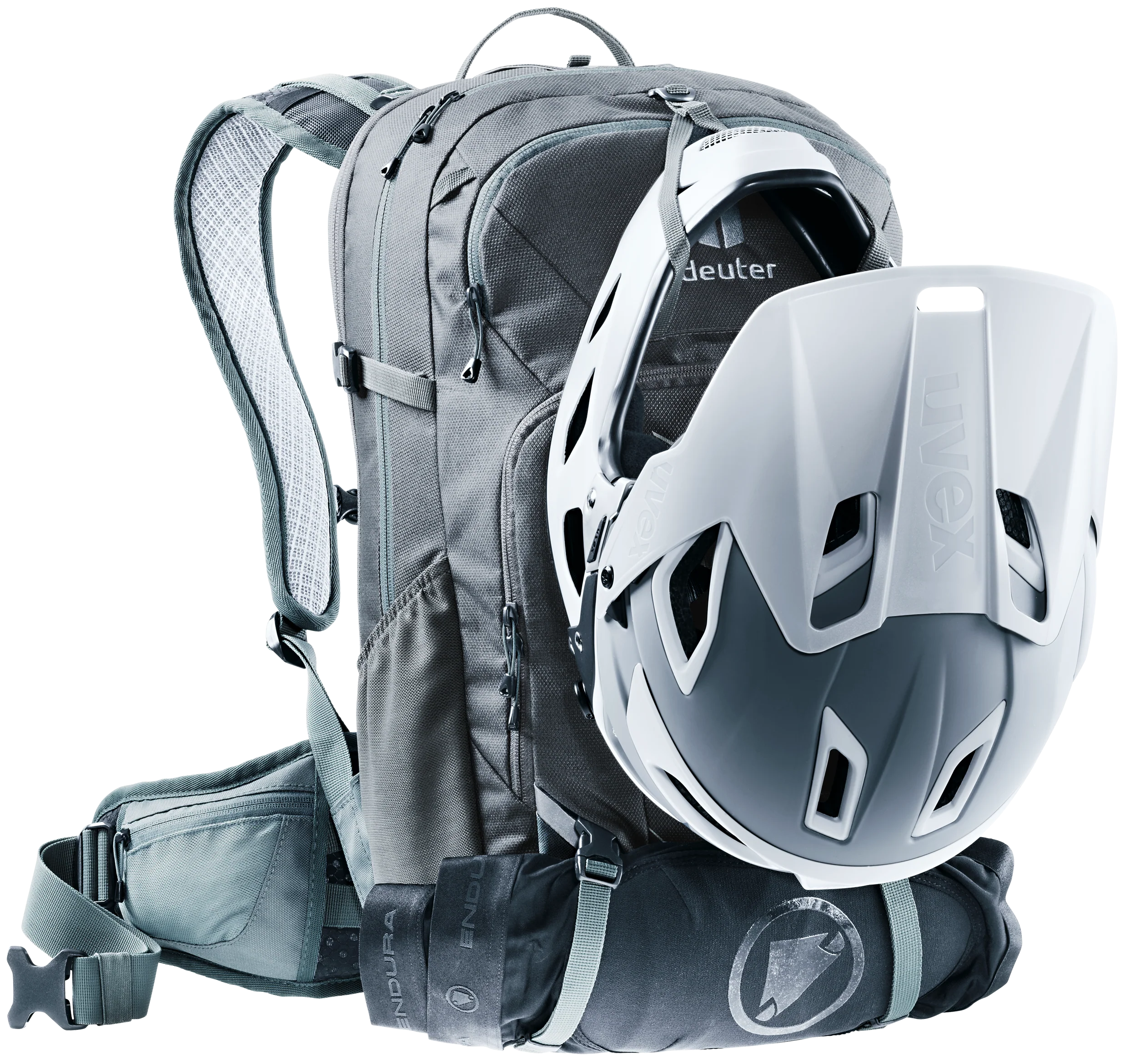 deuter Attack 20 Fahrradrucksack grau - Image 6