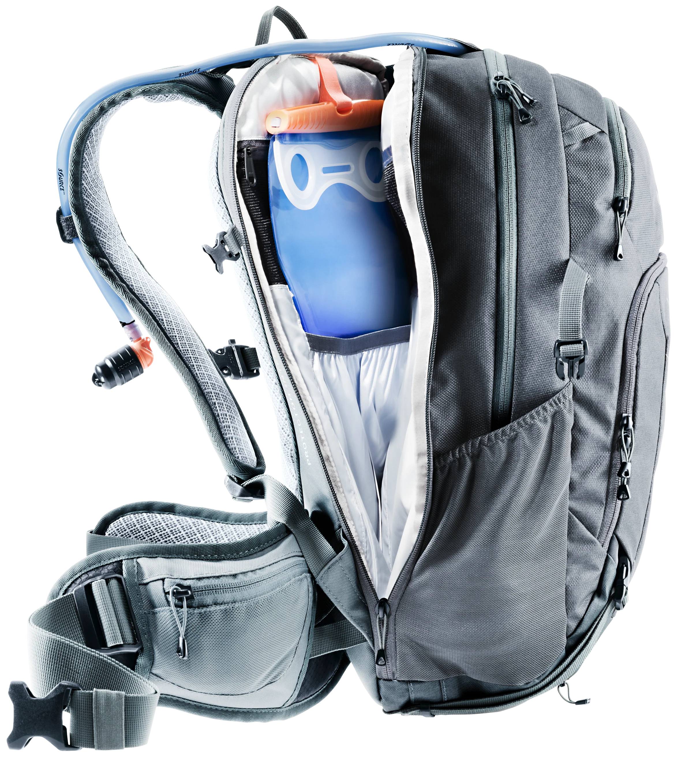 deuter Attack 20 Fahrradrucksack grau - Image 8
