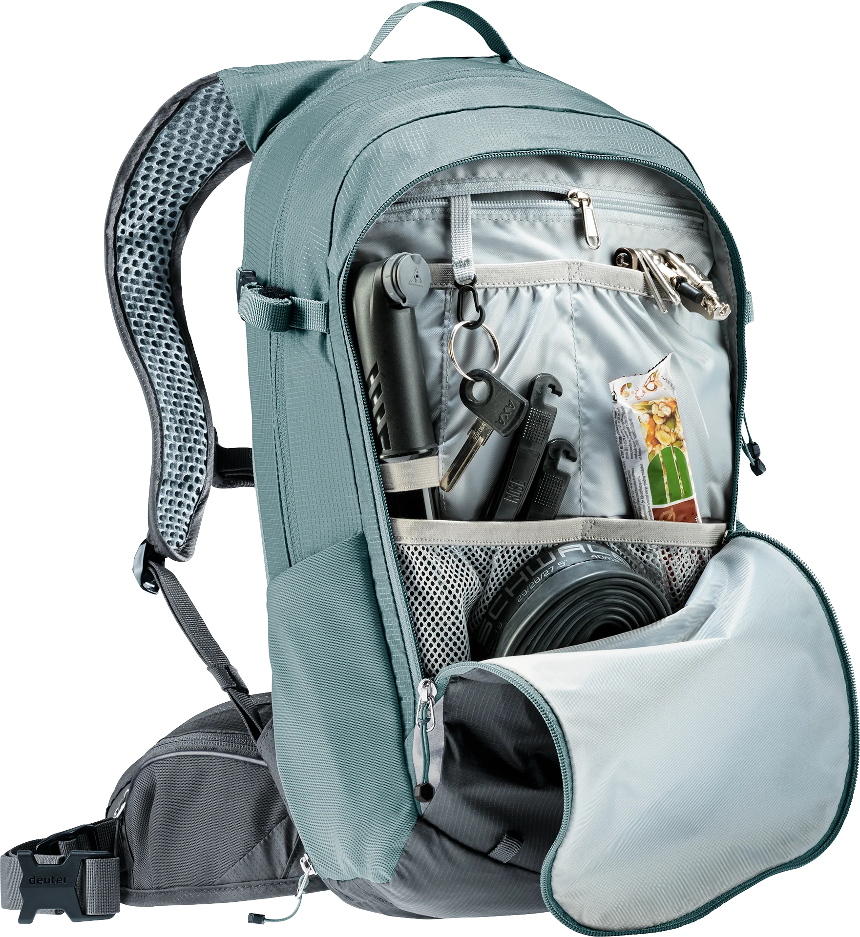 deuter Compact 12+3 SL Fahrradrucksack graphite-shale - Image 10