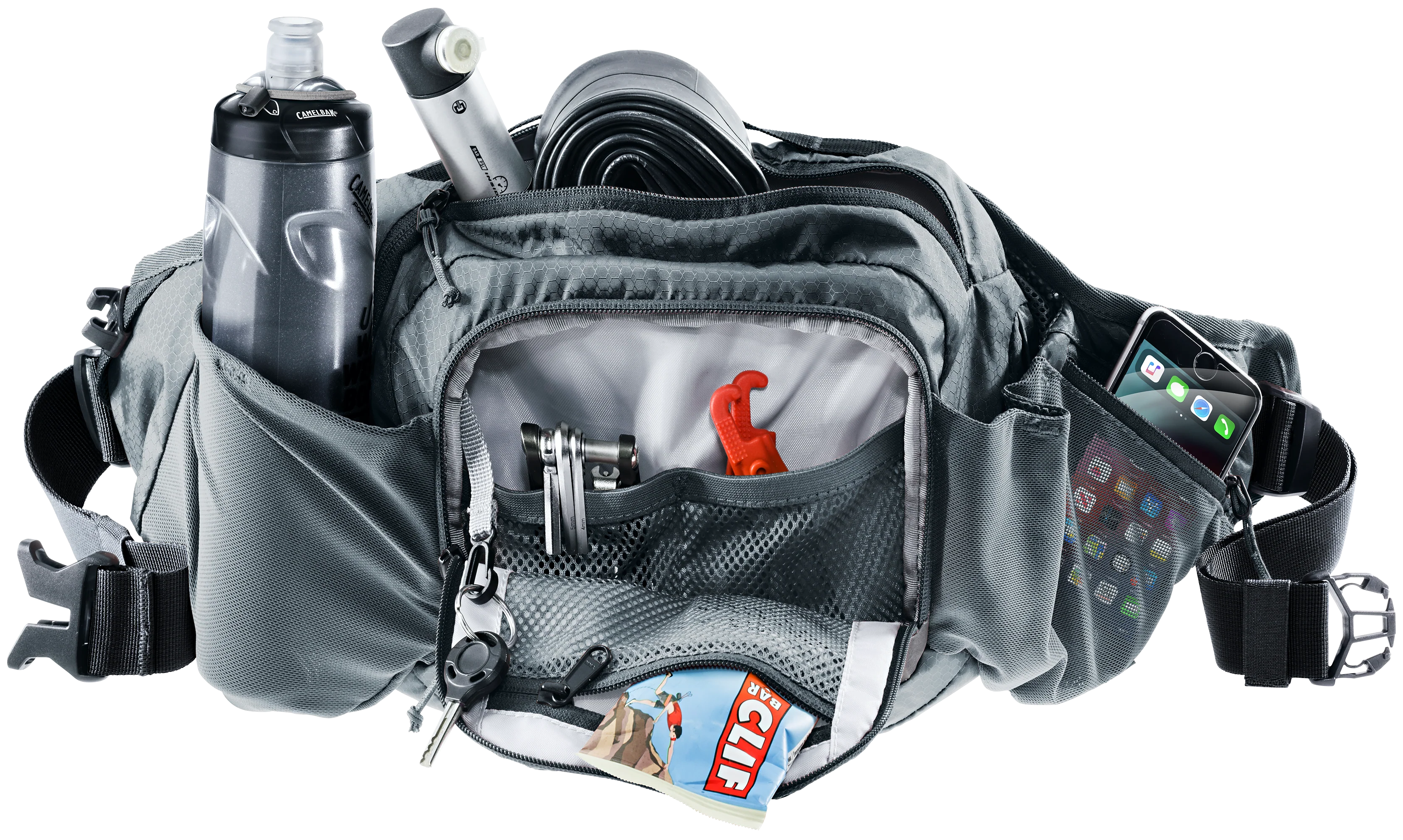 deuter Pulse 5 Hip Bag grau - Image 2