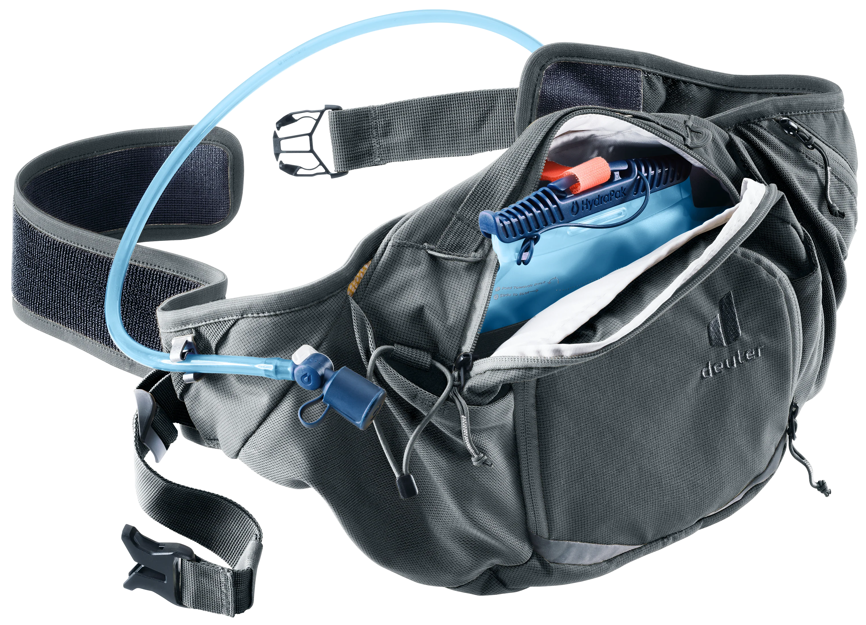 deuter Pulse Pro 5 Hip Bag grau - Image 3