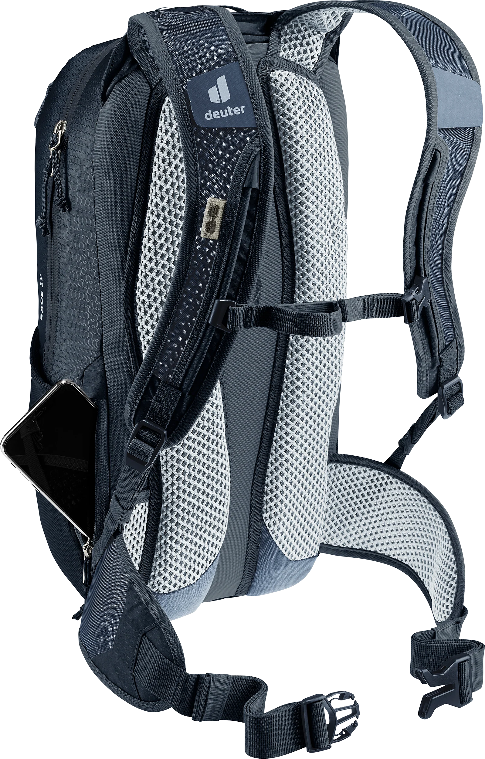 deuter Race 12 Fahrradrucksack schwarz - Image 7
