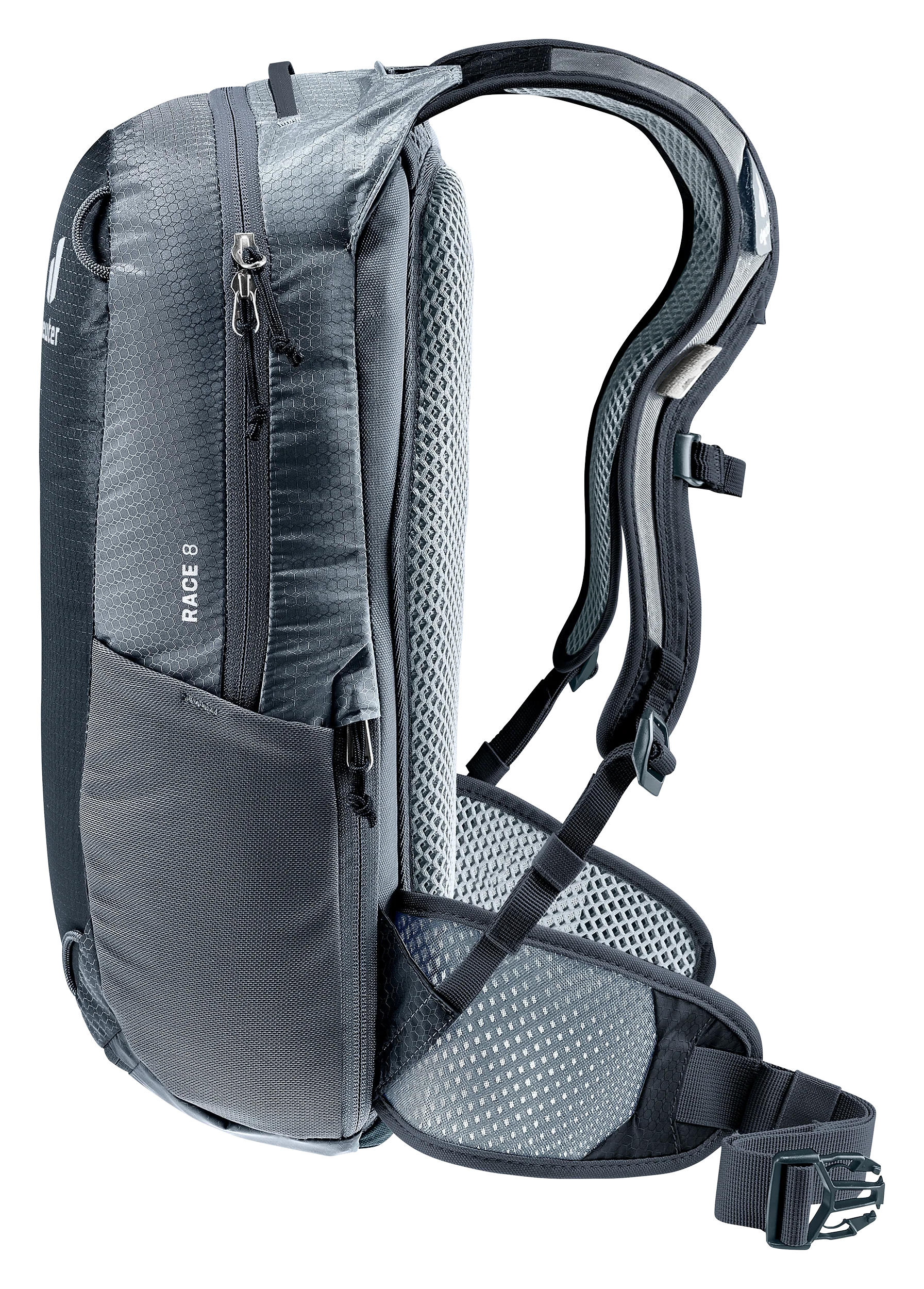 deuter Race 8 Fahrradrucksack schwarz - Image 5