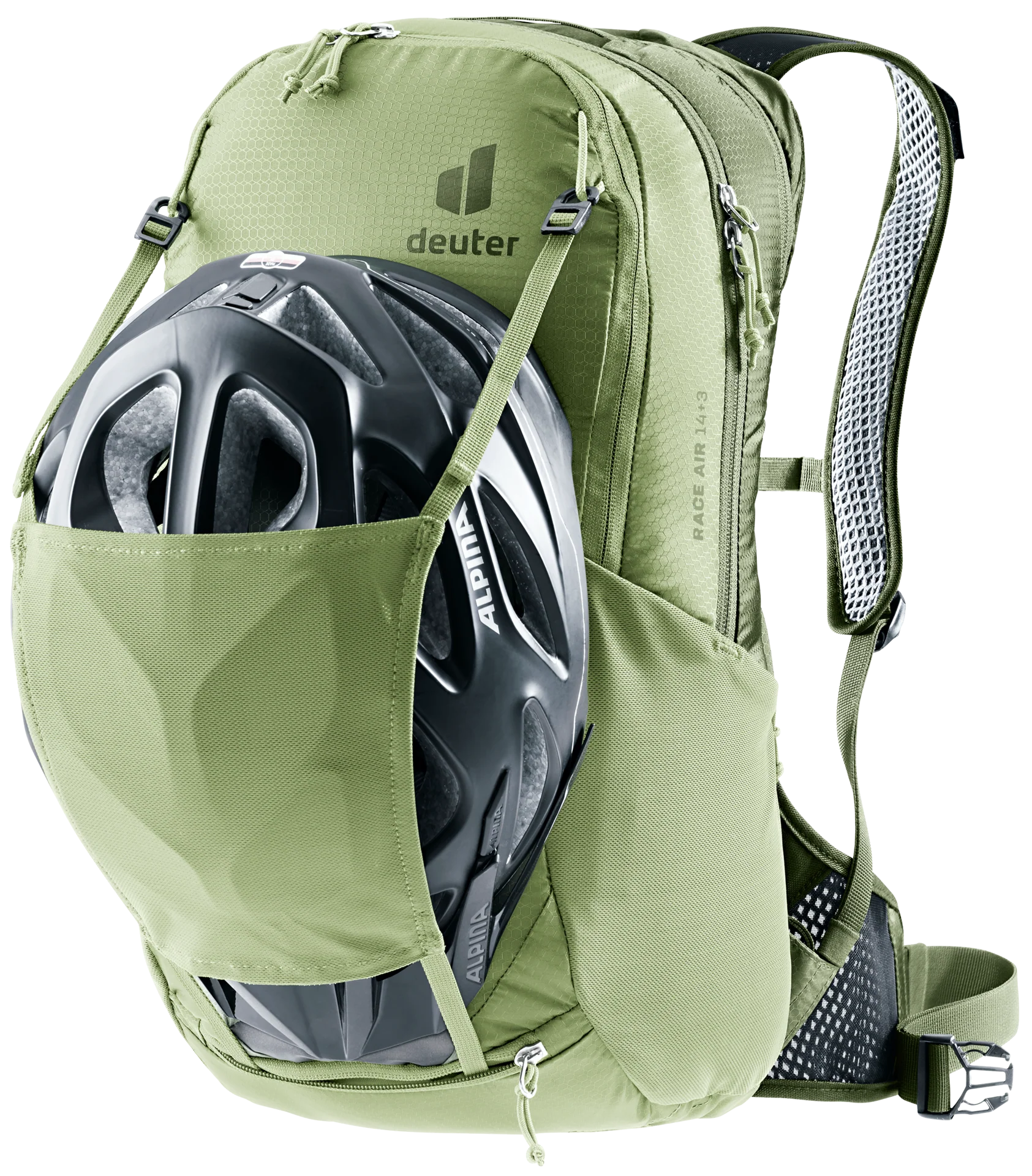 deuter Race Air 14+3 Fahrradrucksack mineral-grove - Image 7