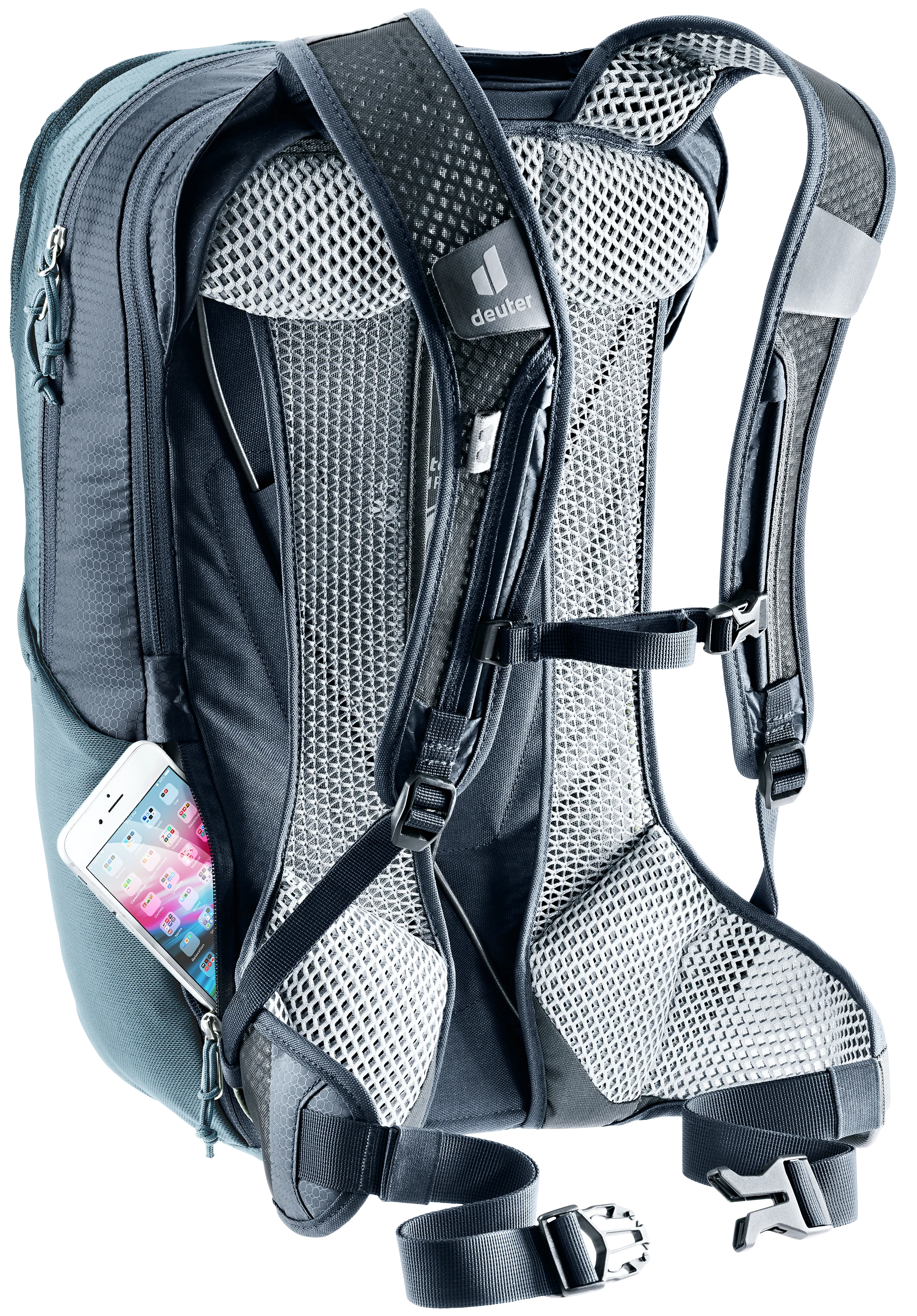 deuter Race Air 14+3 Fahrradrucksack blau - Image 7
