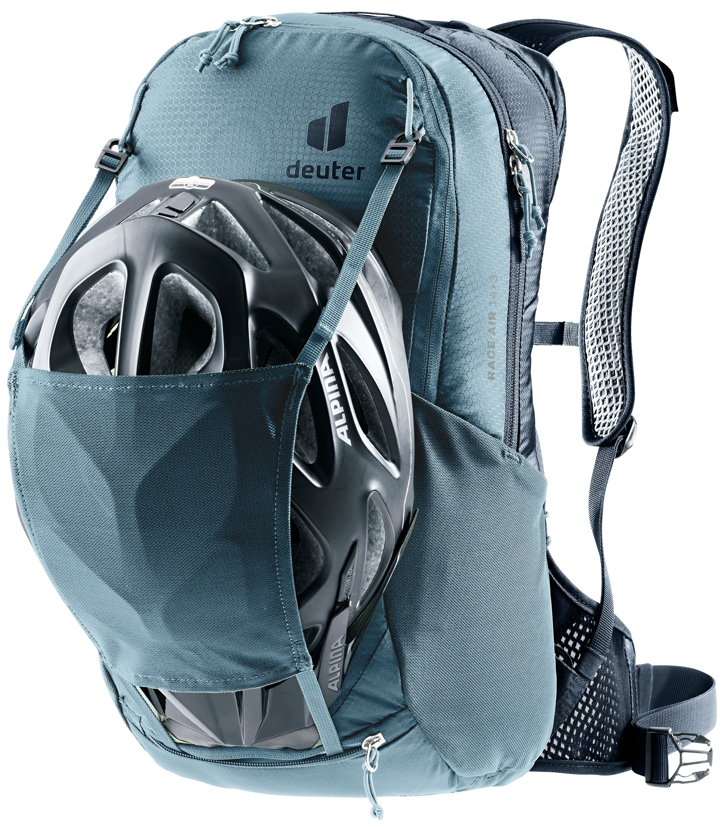 deuter Race Air 14+3 Fahrradrucksack blau - Image 8